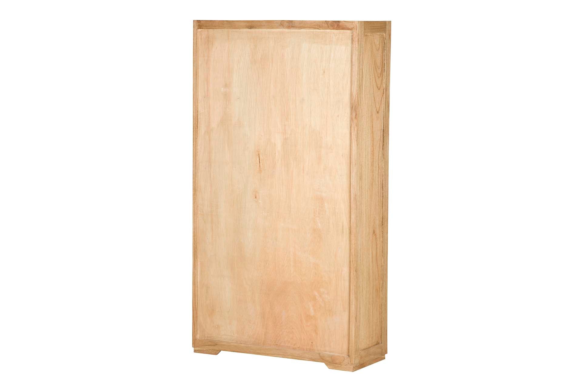 ARMÁRIO DE MADEIRA MINDI BROWN 100x40x185 CM