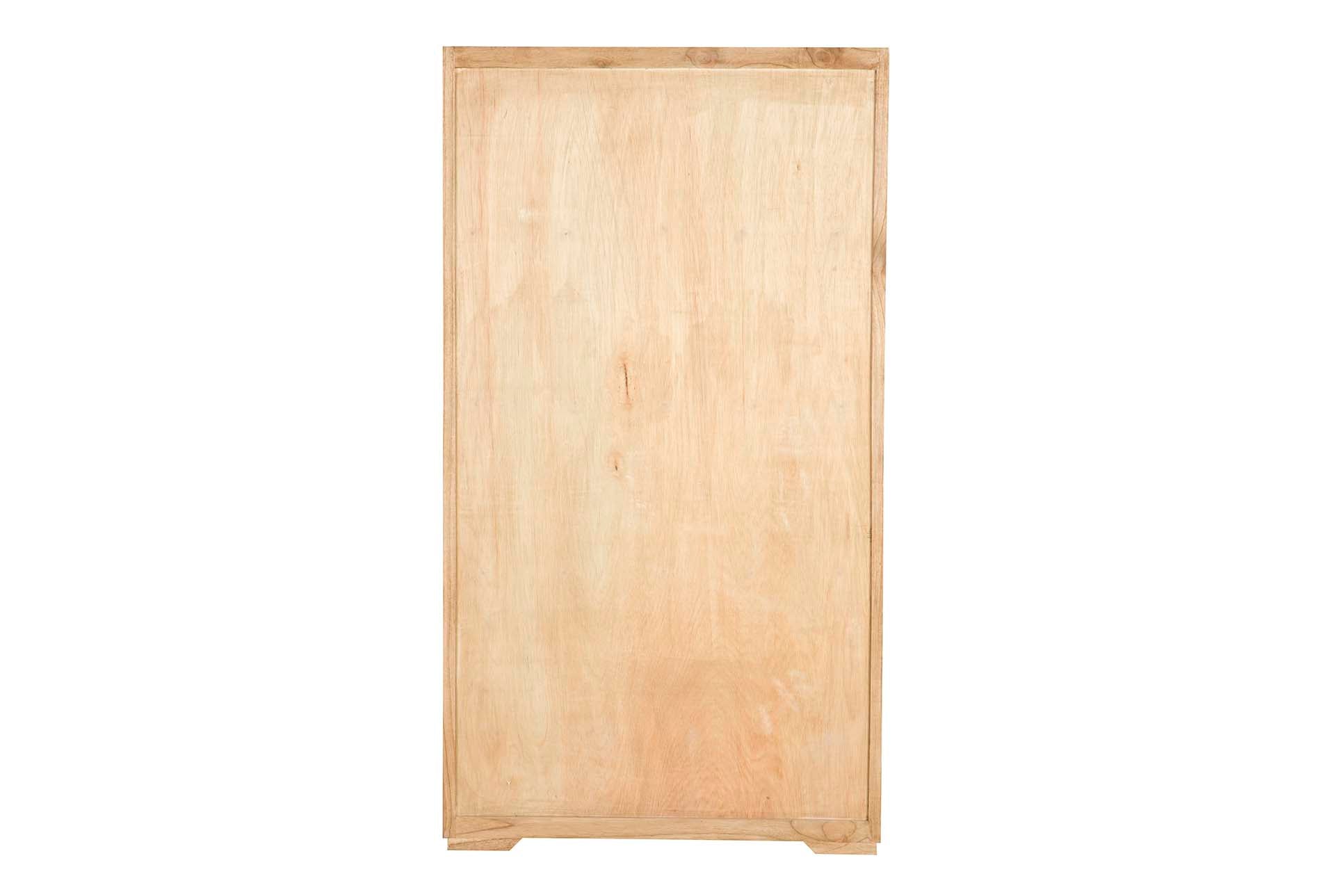 ARMÁRIO DE MADEIRA MINDI BROWN 100x40x185 CM
