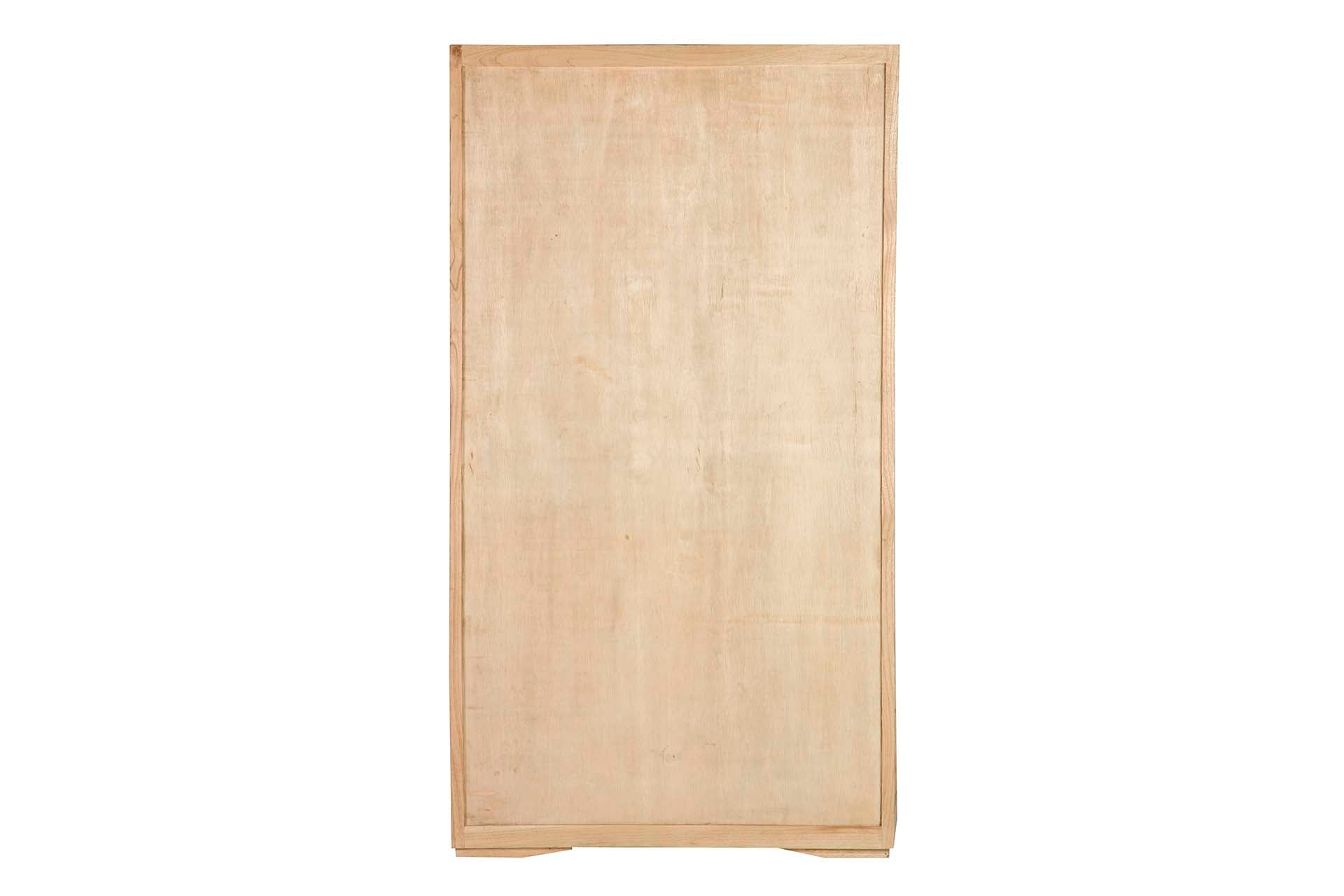 LIBRERO MADERA MINDI MARRON 100x40x185 CM
