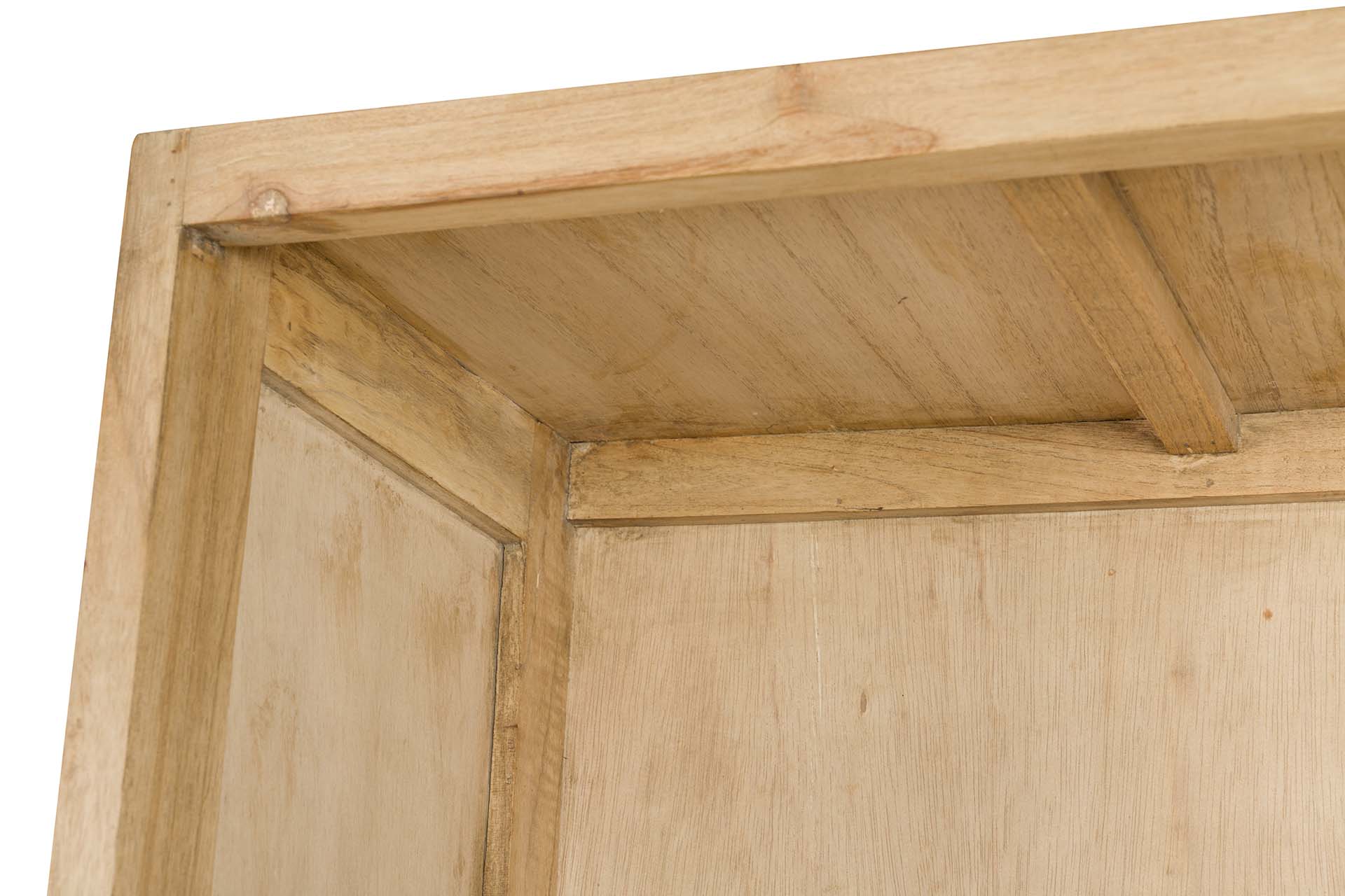 LIBRERO MADERA MINDI MARRON 100x40x185 CM