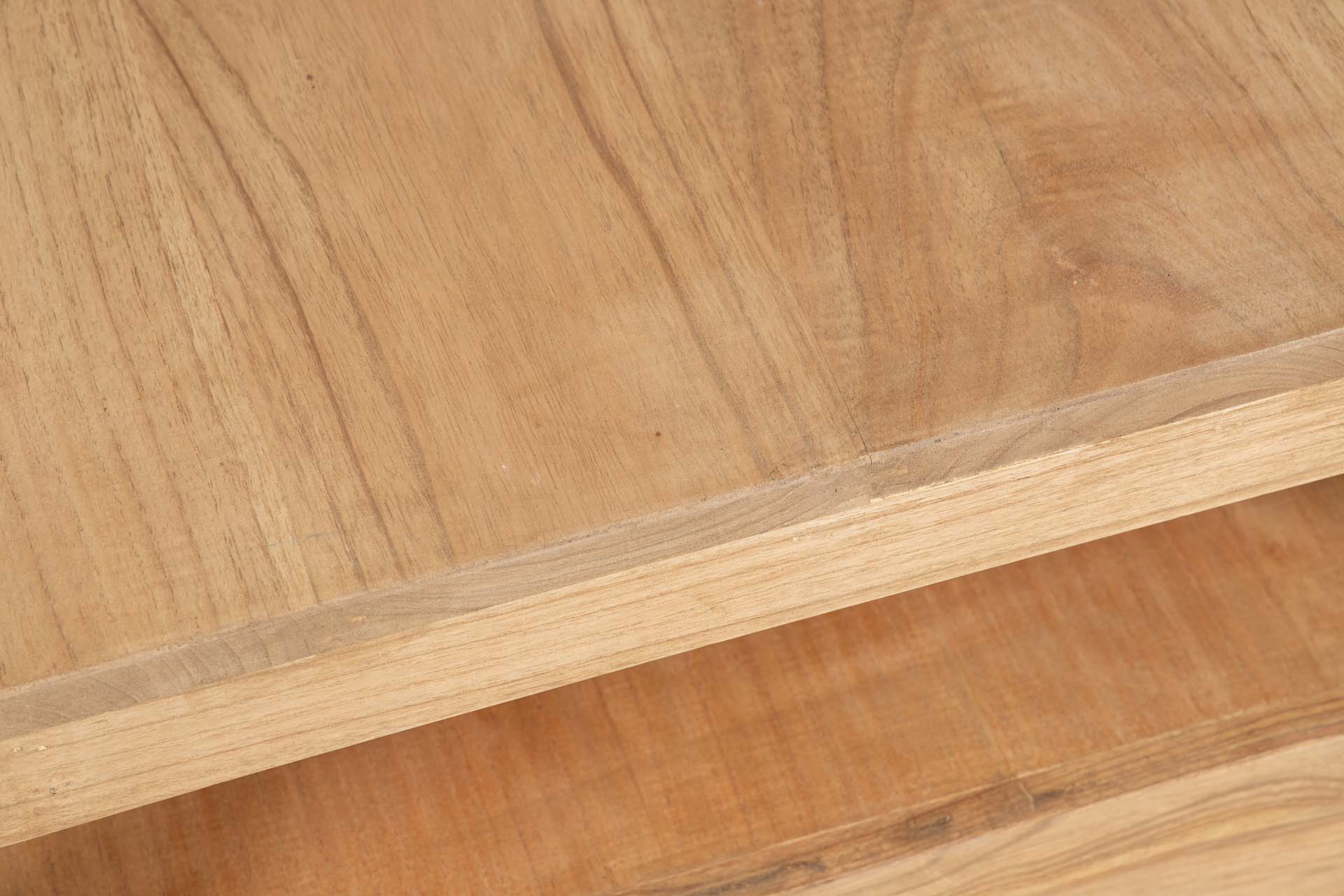 MESA DE CENTRO MADERA MINDI MARRON 120x60x45 CM