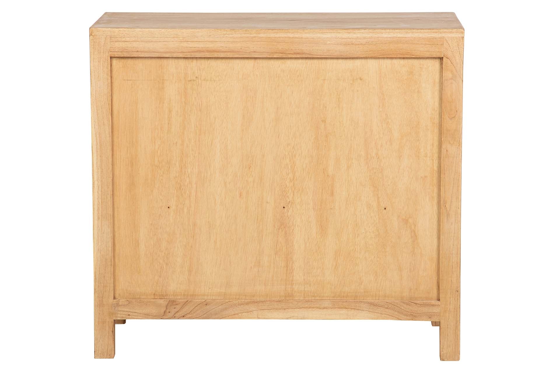 CABINET 1 CAJON 2 PUERTAS MADERA MINDI 90x40x82 CM