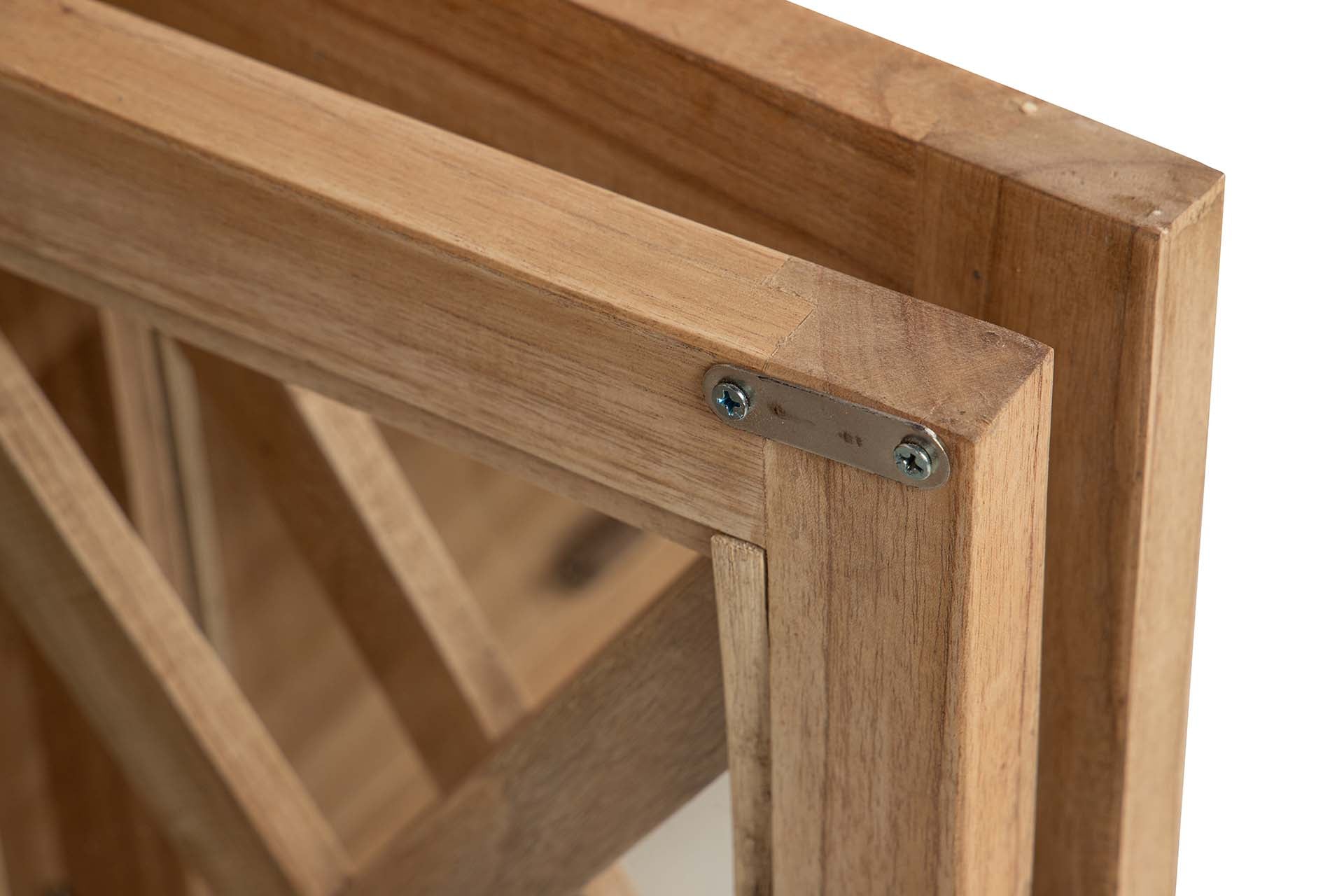 APARADOR MADERA MINDI CRISTAL MARRON 140x40x82 CM