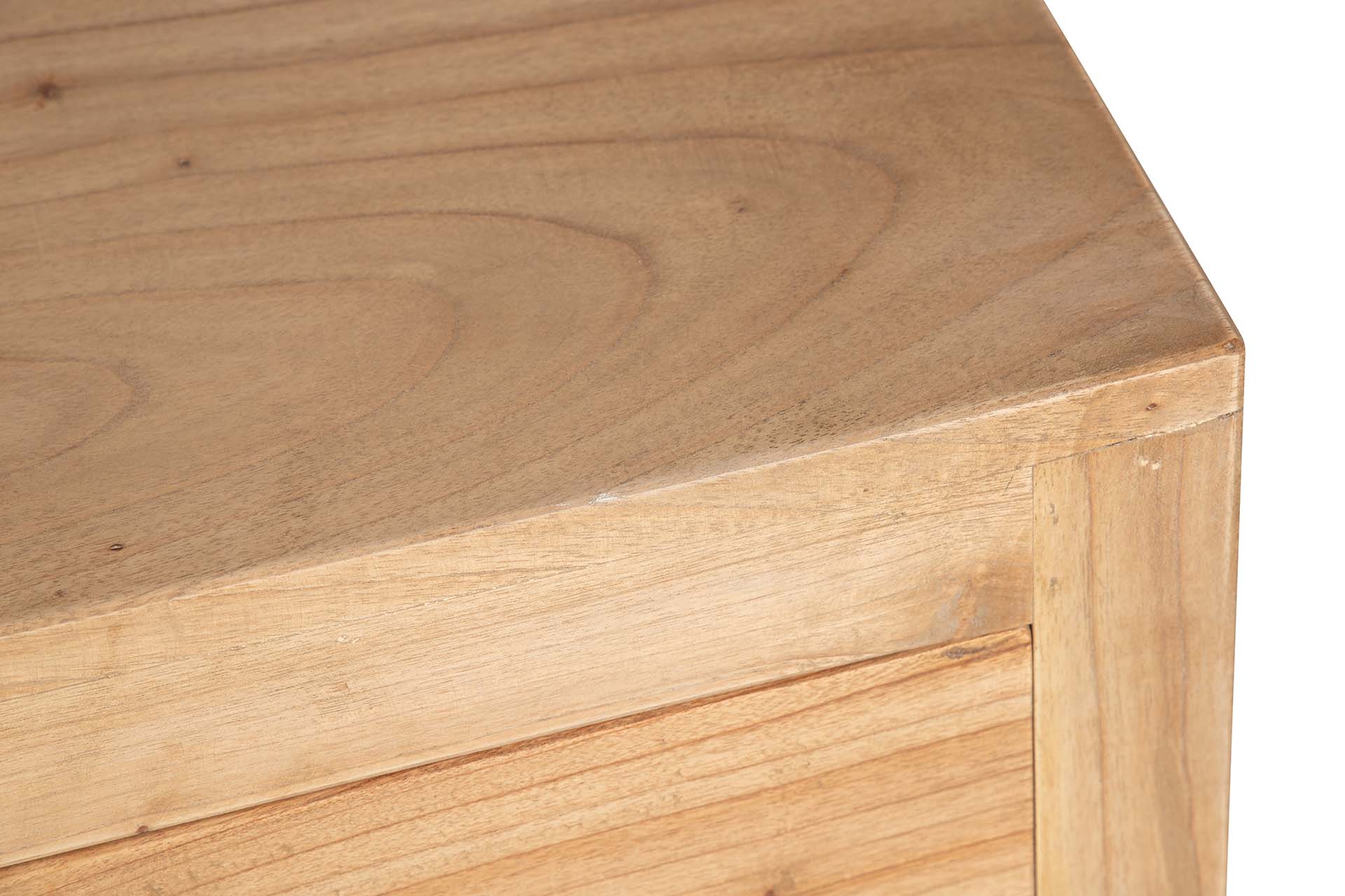APARADOR MADERA MINDI CRISTAL MARRON 140x40x82 CM