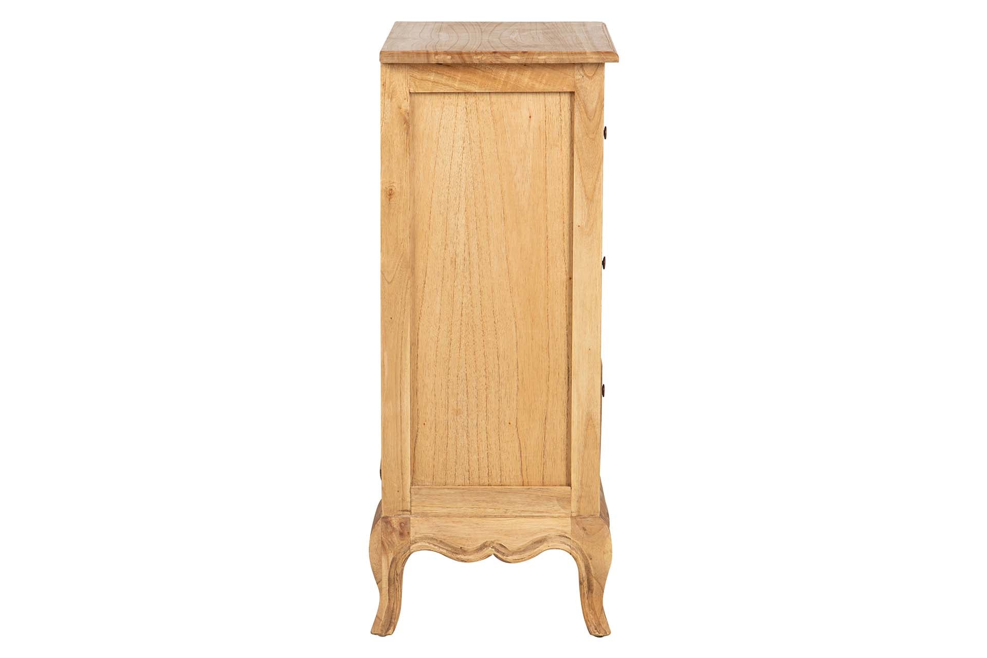 SINFONIER 3 CAJONES MADERA MINDI 70x40x100 CM