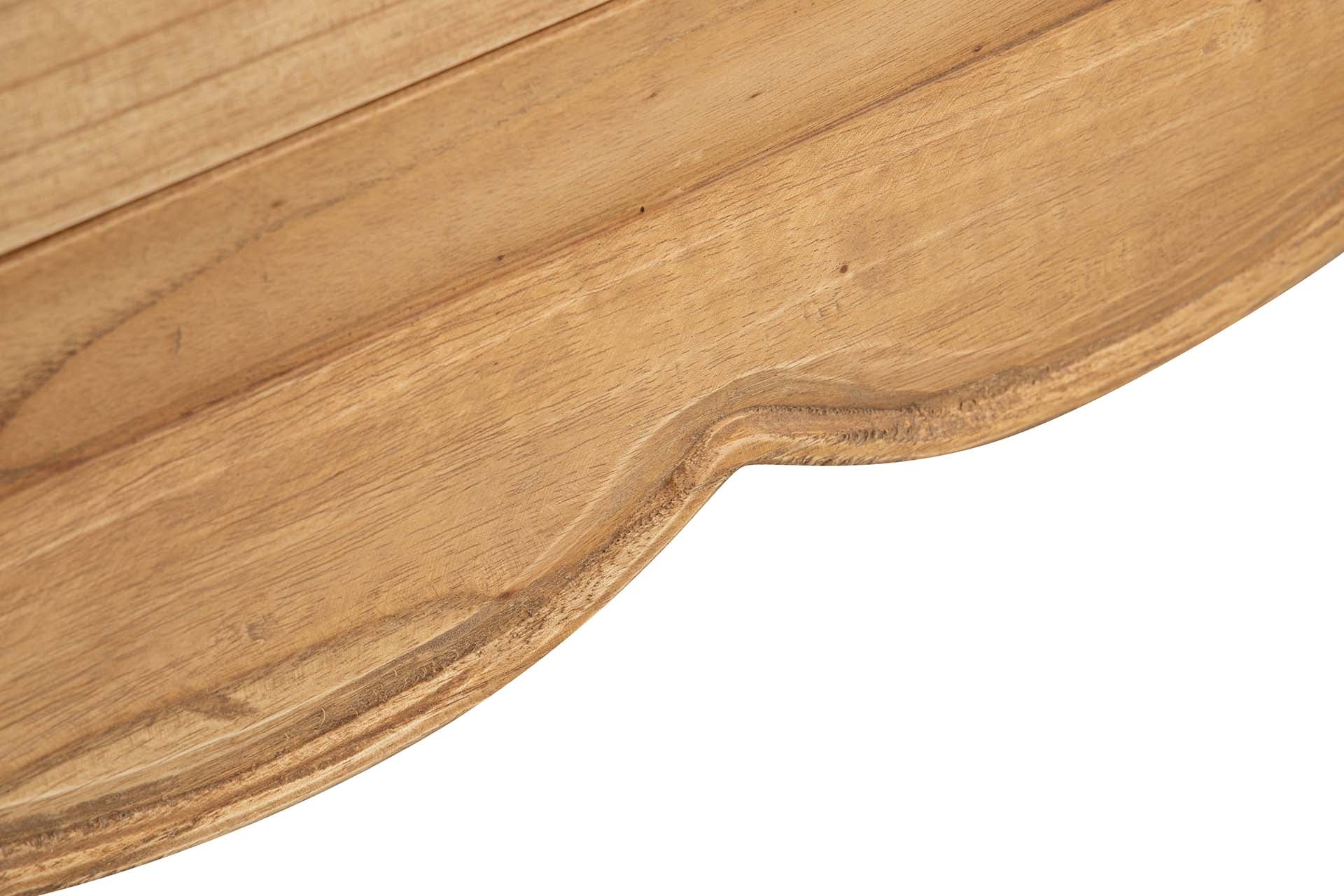COMODA 3 CAJONES MADERA MINDI MARRON 90x40x85 CM