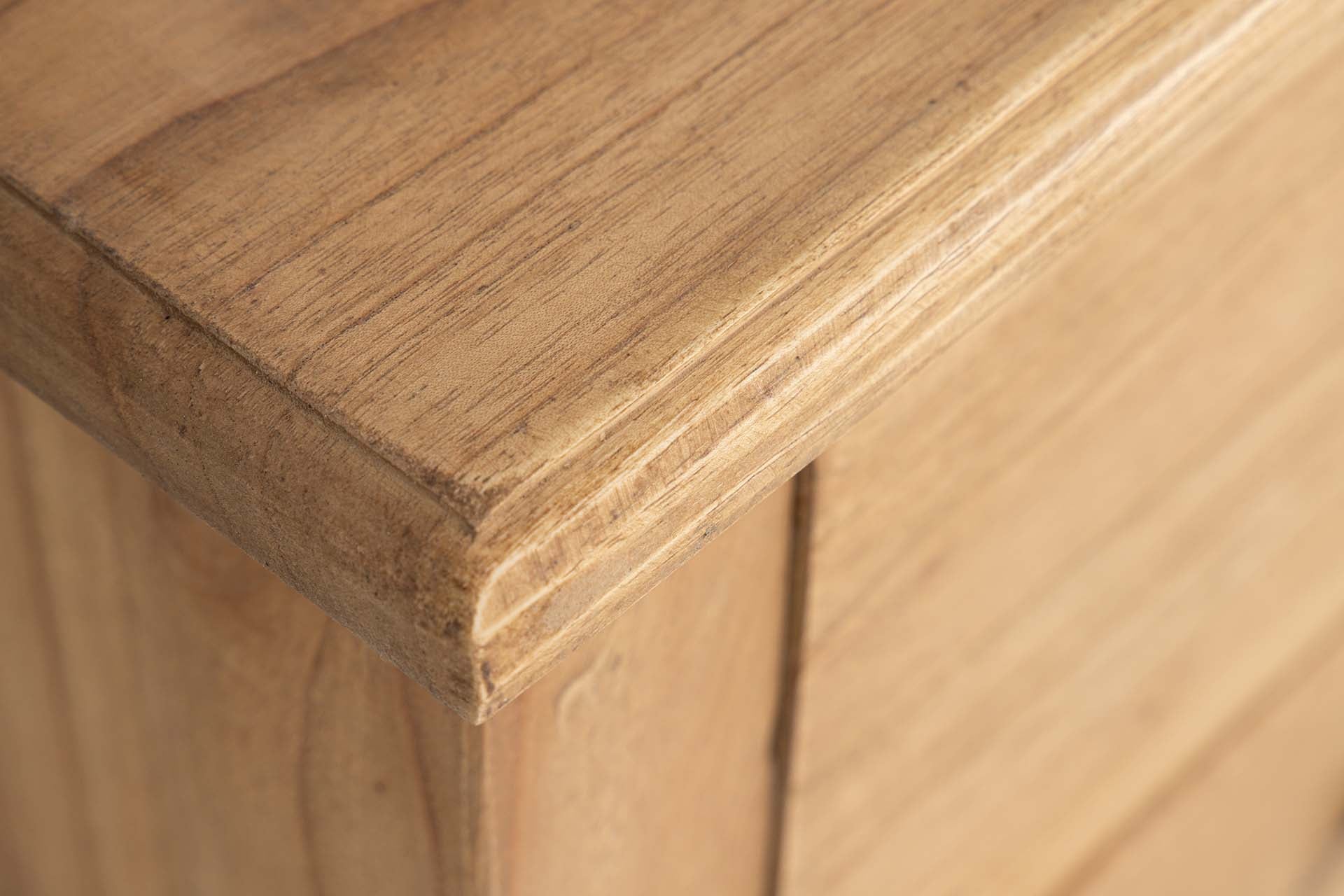 MESITA DE NOCHE 2 CAJONES MADERA MINDI 54x40x60 CM