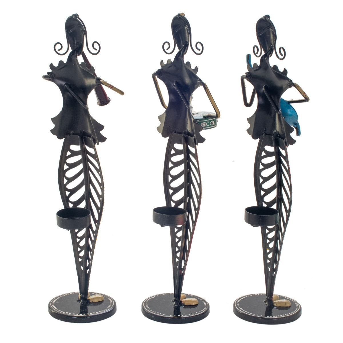 Figura Musica Portavelas 3 Dif.