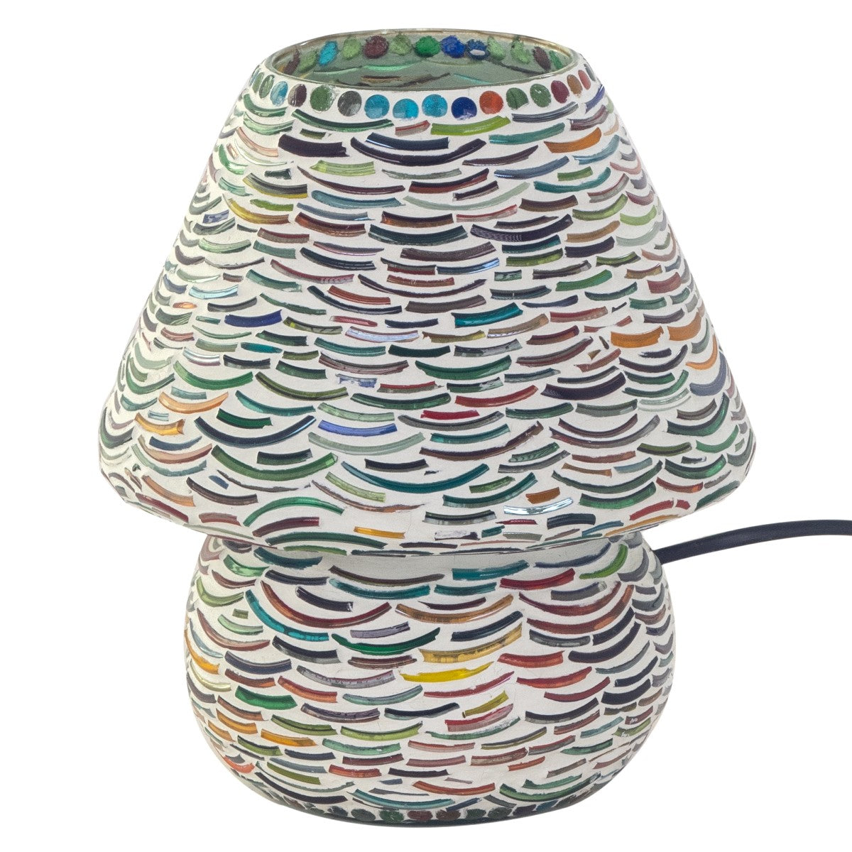 Lampara Seta Mosaico Gra.