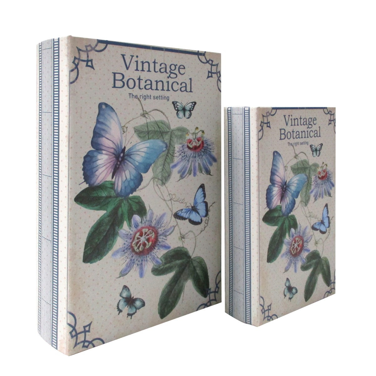 S/2 Caja Libro Mariposa
