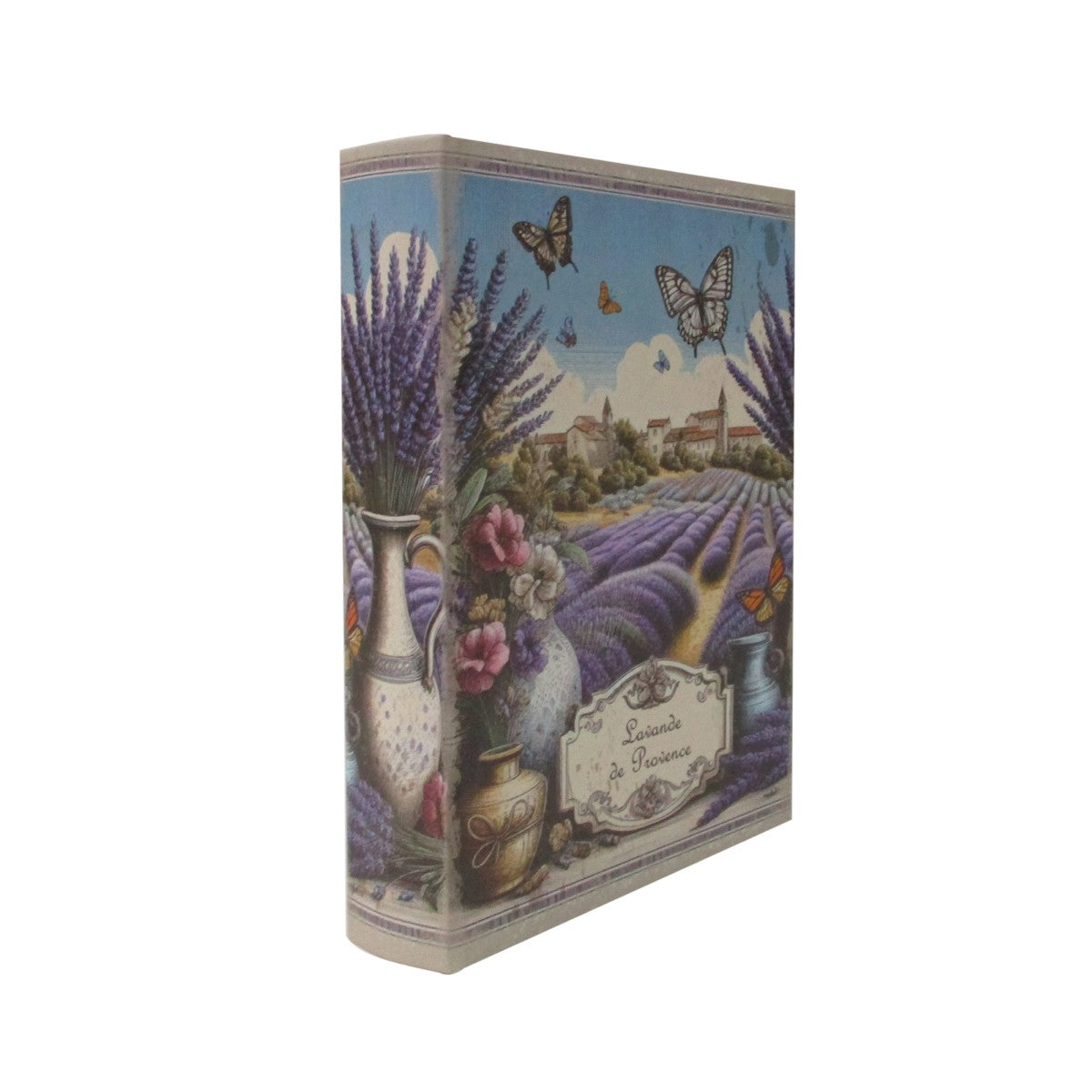 Caja Libro Lavanda 2 Dif.