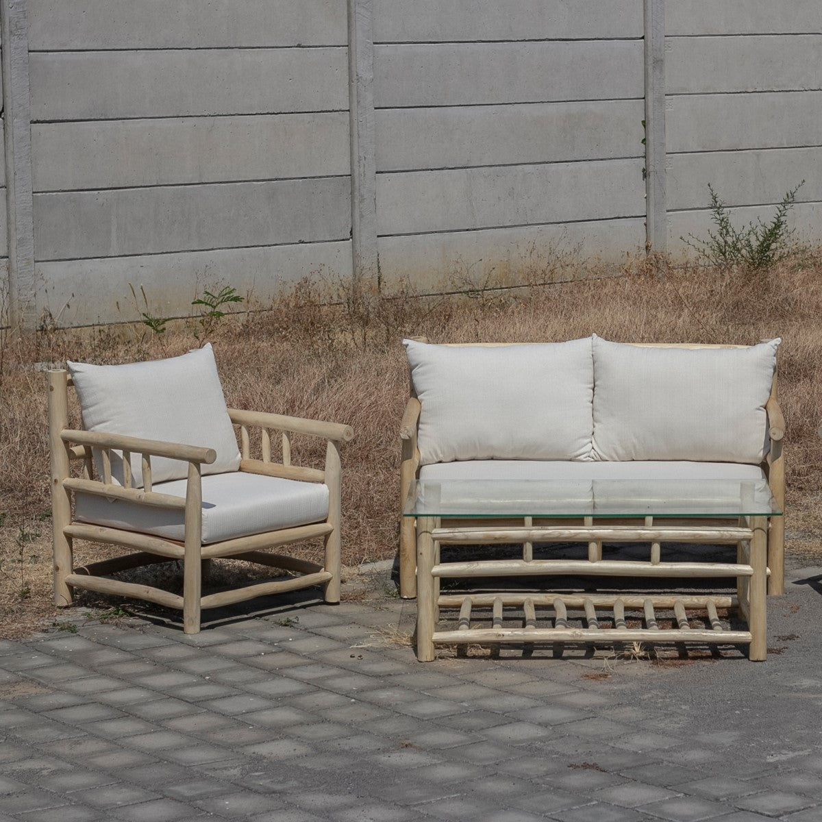 2-seater sofa 132x75cm