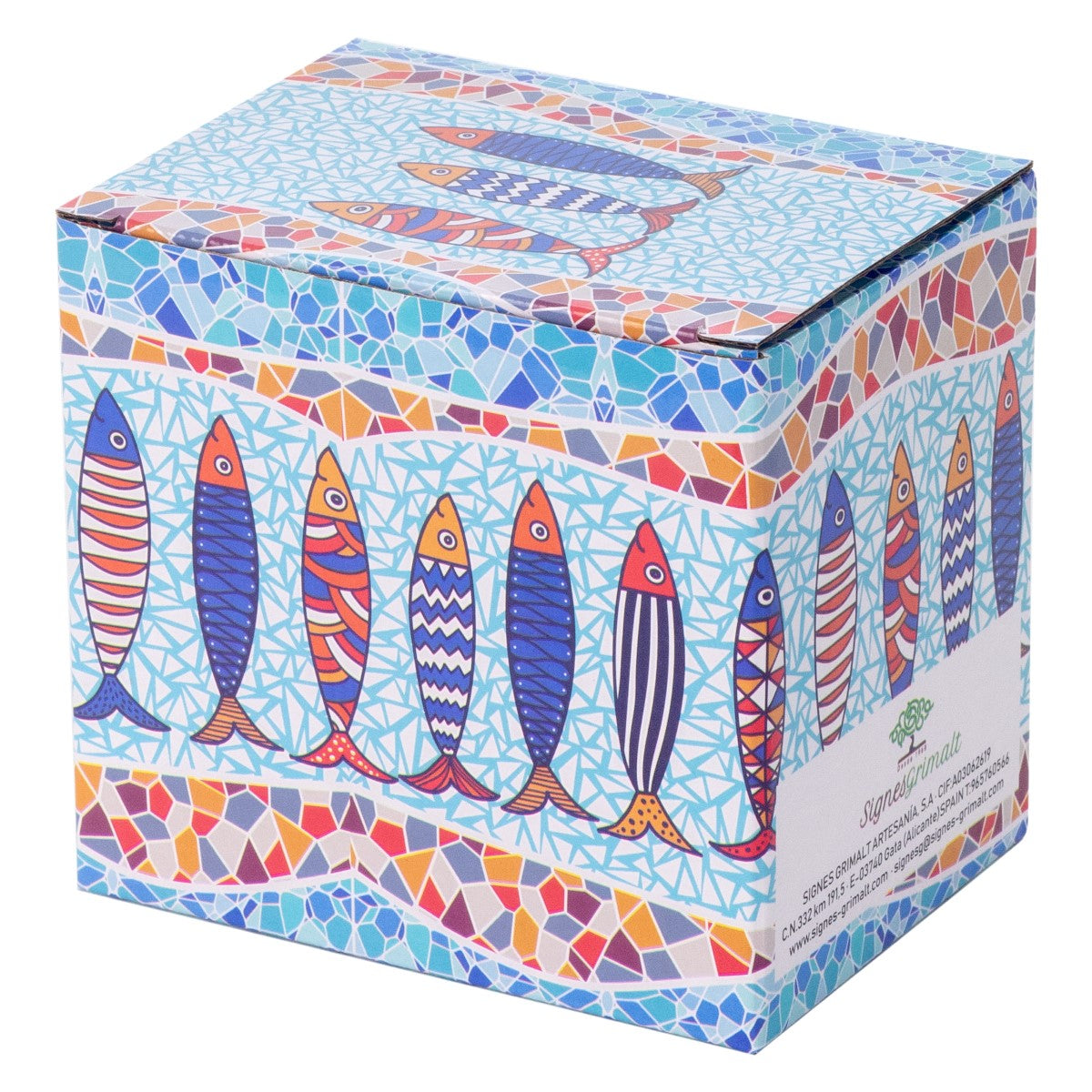 Mug Y Filtro Peces C/Caja Trencadis