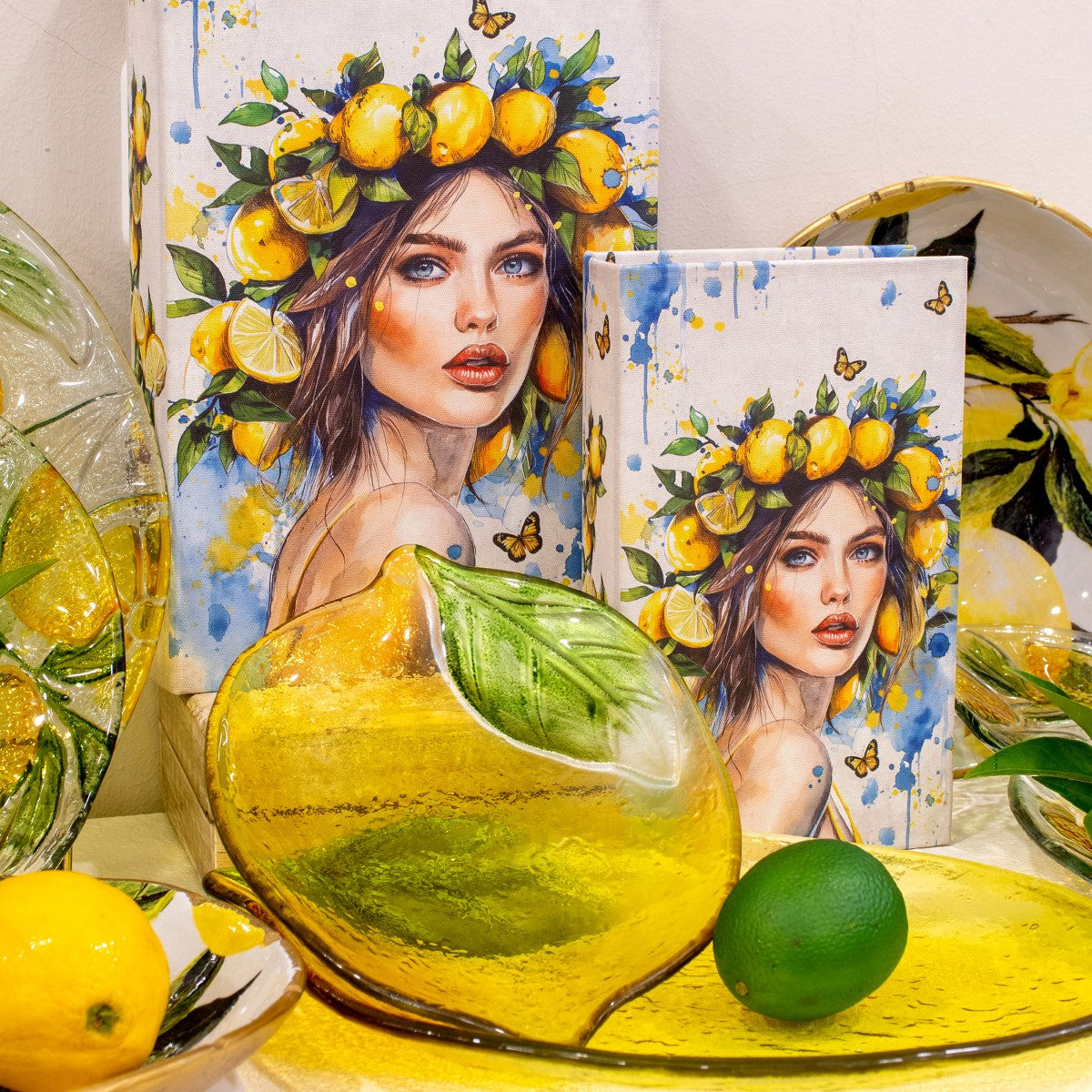 S/2 Women's Lemon Book Box