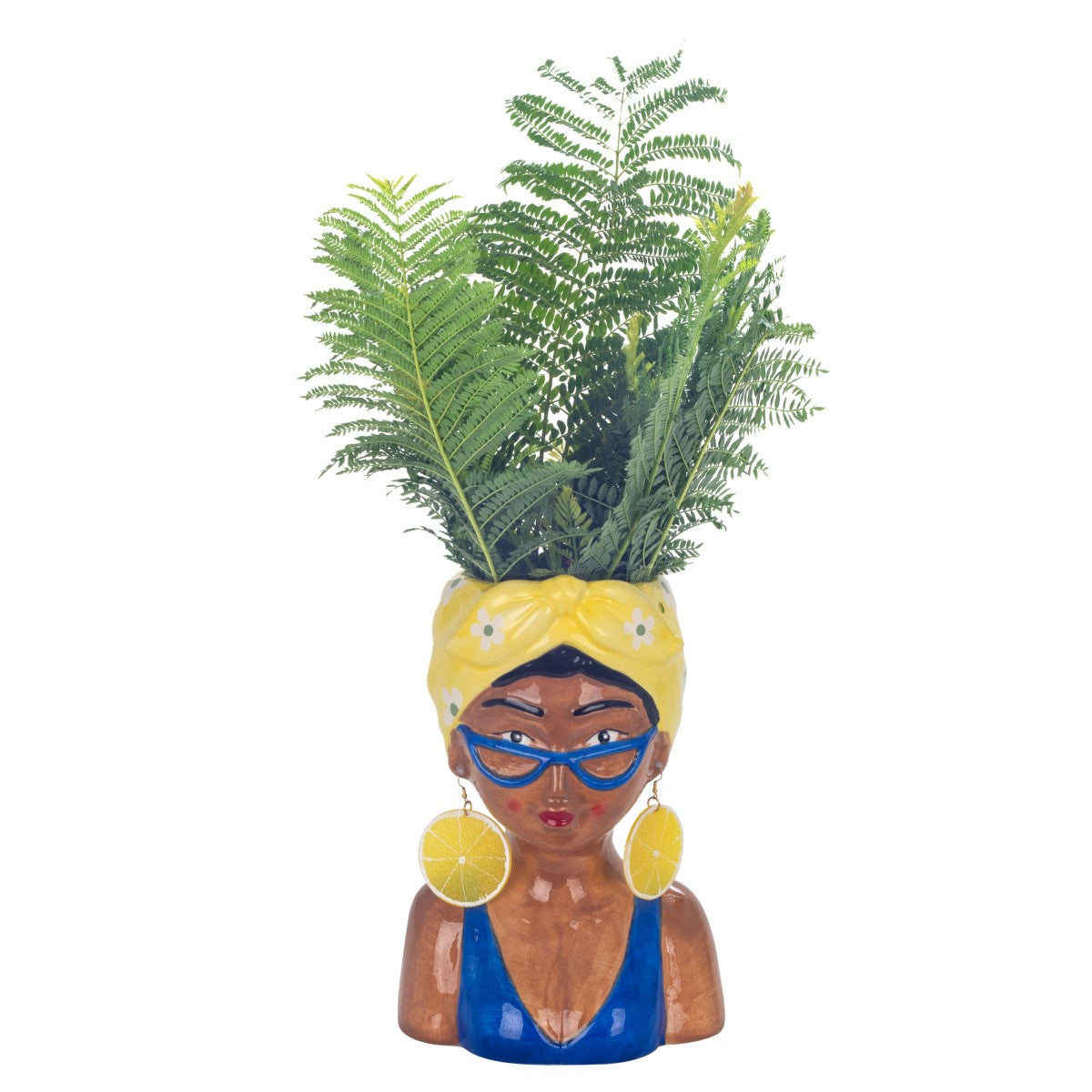 Large Woman Bust Vase.