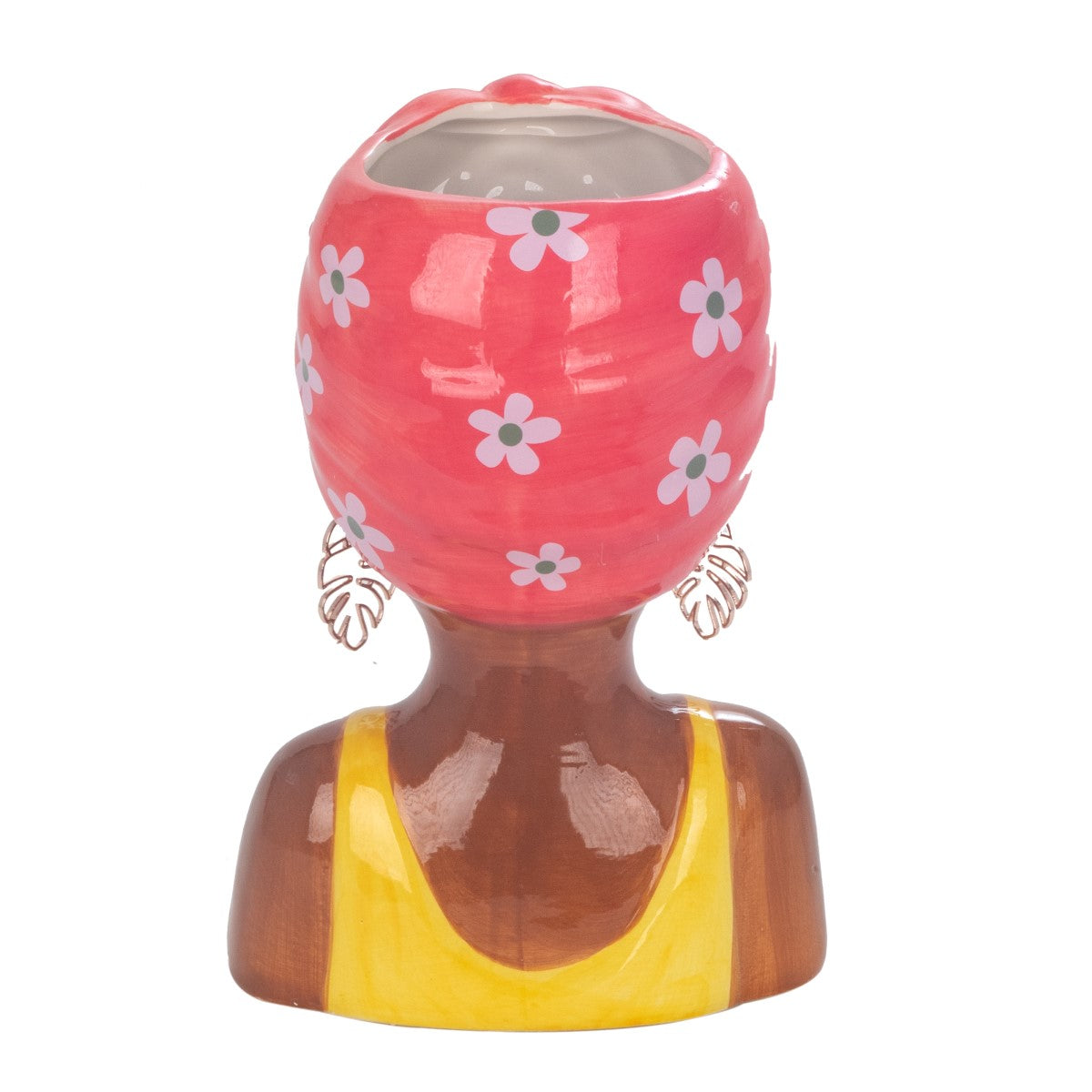 Woman Bust Vase Size 2 Diff.