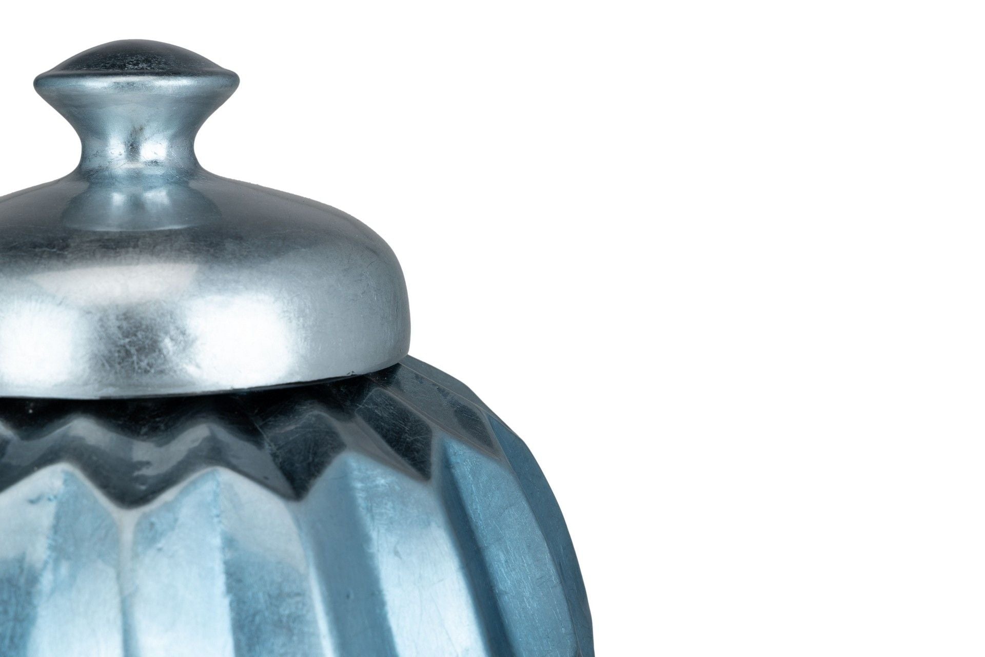 TIBOR CERAMICA LACADA AZUL 24x24x49 CM