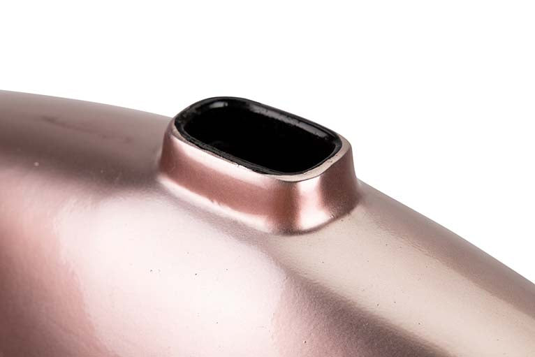 PINK PURPLE LACQUERED CERAMIC VASE 32x13x45 CM