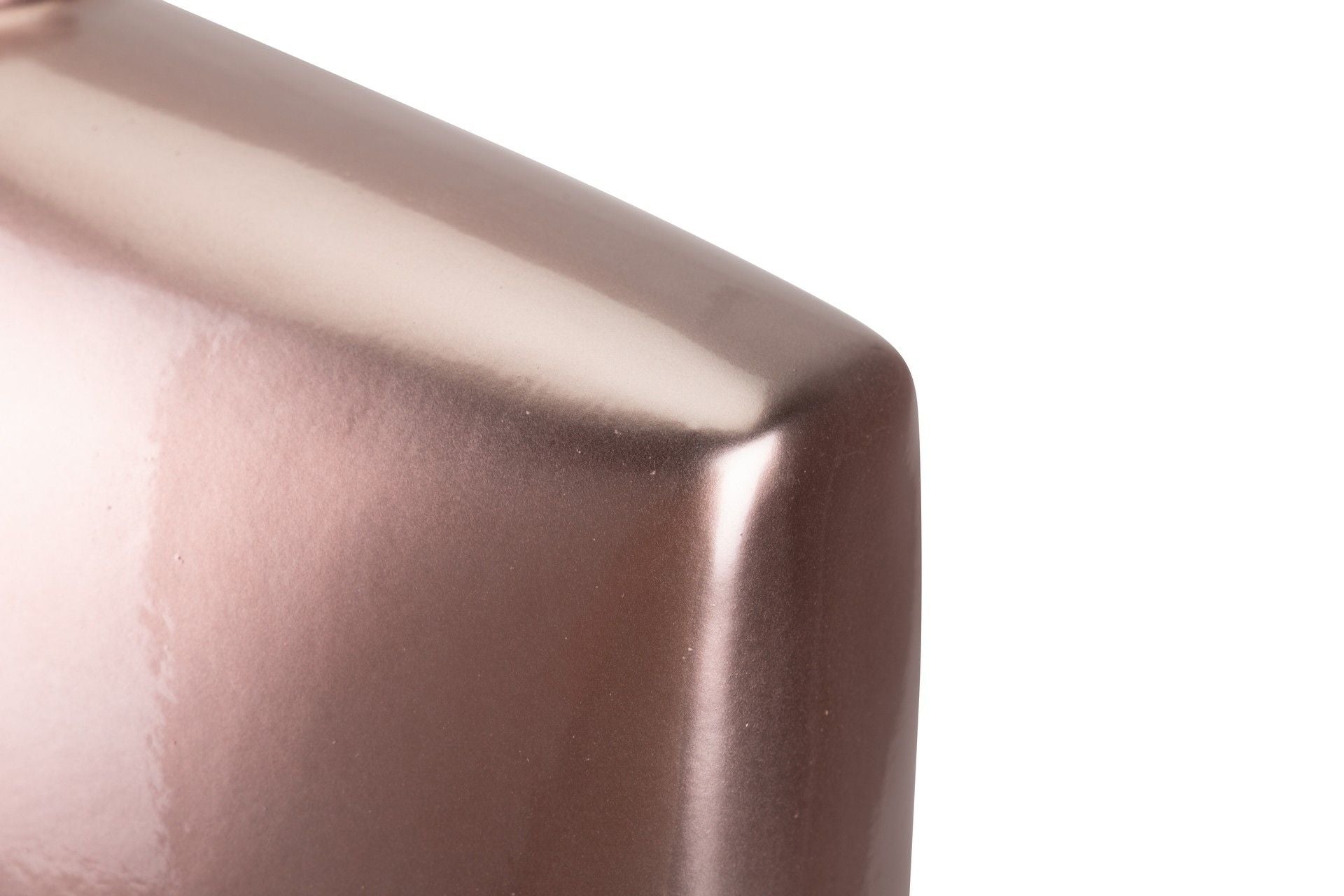 JARRON CERAMICA LACADA ROSA MORADO 32x13x45 CM