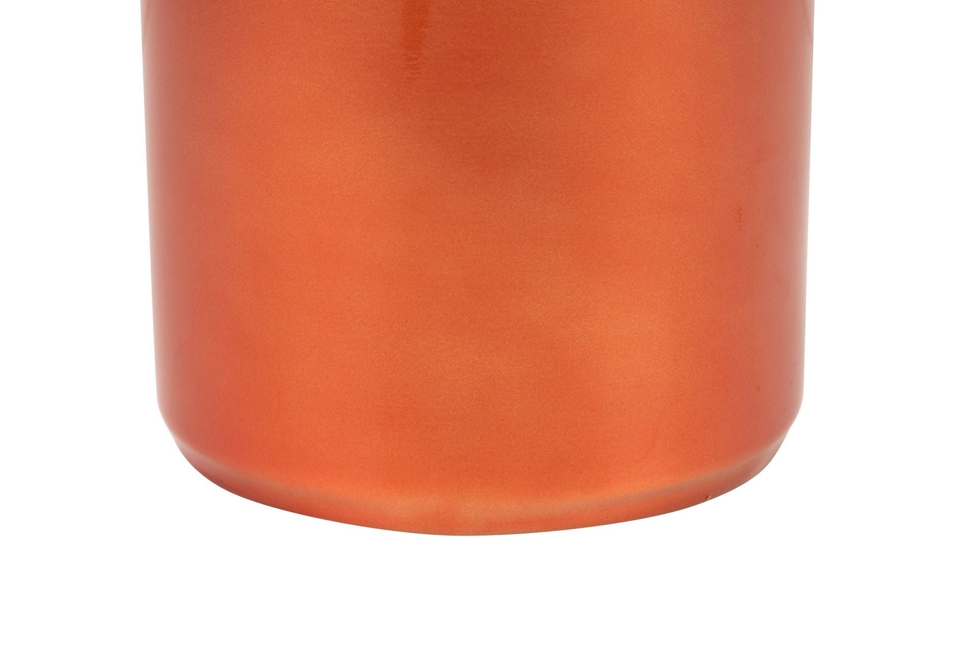 BLUE ORANGE LACQUERED CERAMIC UMBRELLA STAND 21x21x50 CM