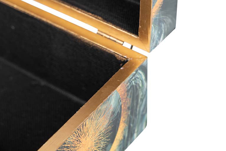 SET 2 SOLAR BOXES 25x15x11/20x12x8 CM