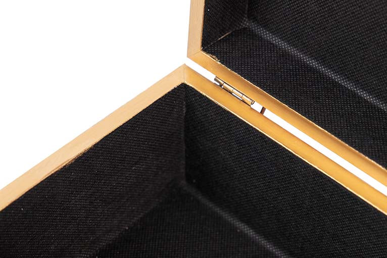 SET 2 FLORAL BOXES 25x15x11/20x12x8 CM