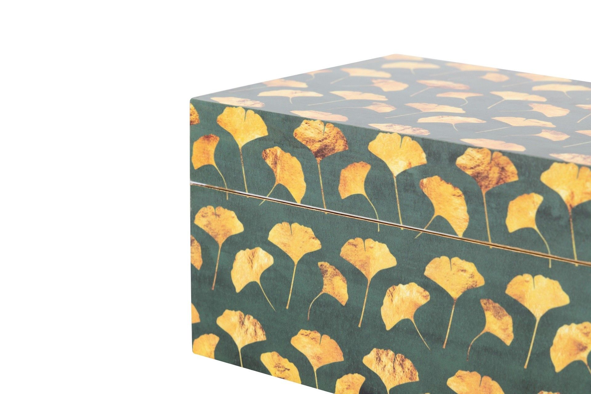 SET 2 FLORAL BOXES 25x15x11/20x12x8 CM