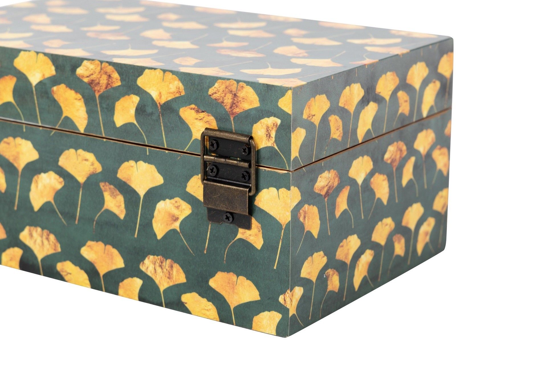 SET 2 FLORAL BOXES 25x15x11/20x12x8 CM