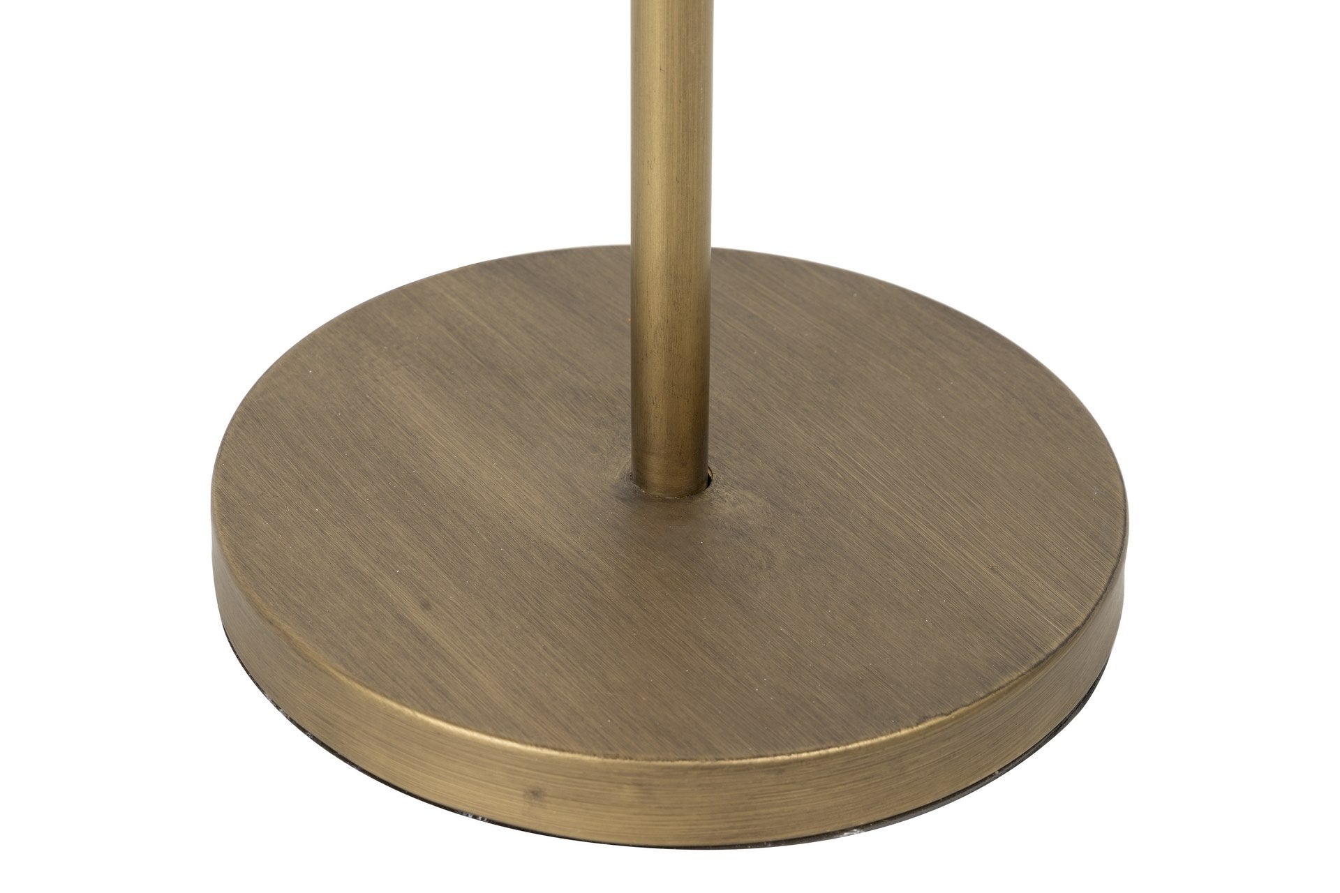 LAMPARA DE PIE BOLAS METAL MADERA 34x35x170 CM
