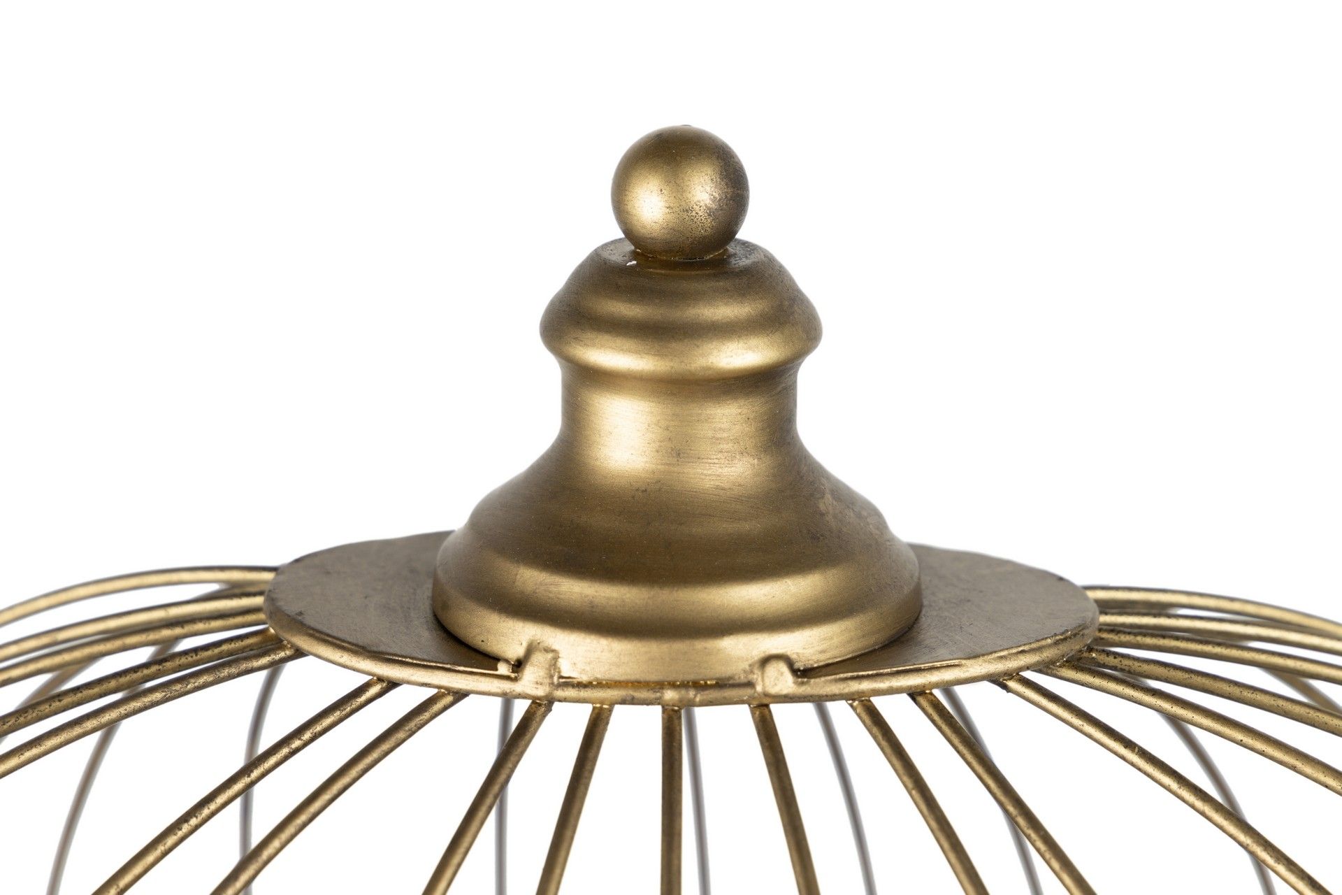 LAMPARA SOBREMESA BOLAS METAL MADERA 45x26x76 CM
