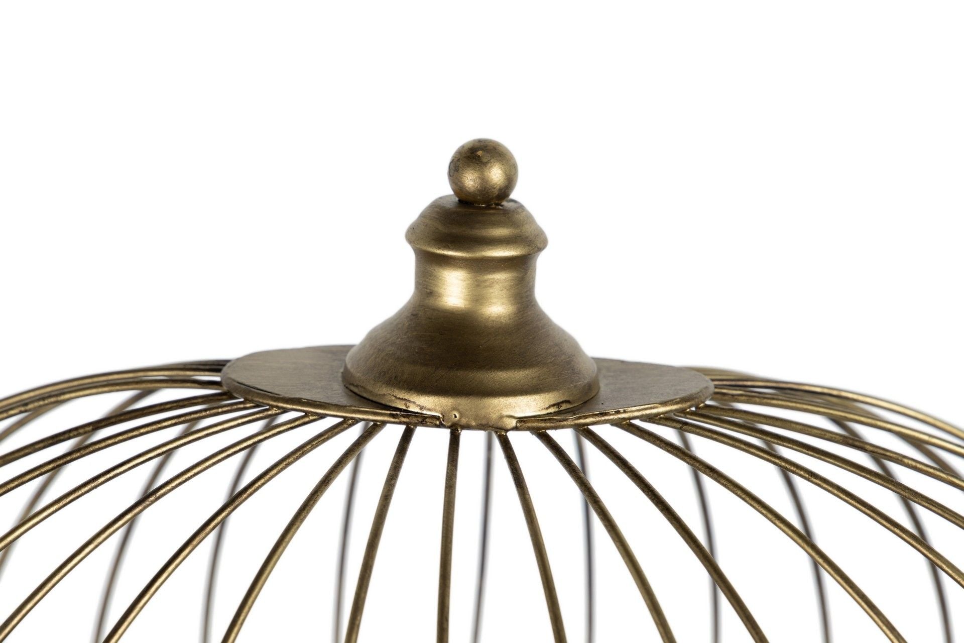 LAMPARA DE PIE BOLAS METAL MADERA 50x30x165 CM