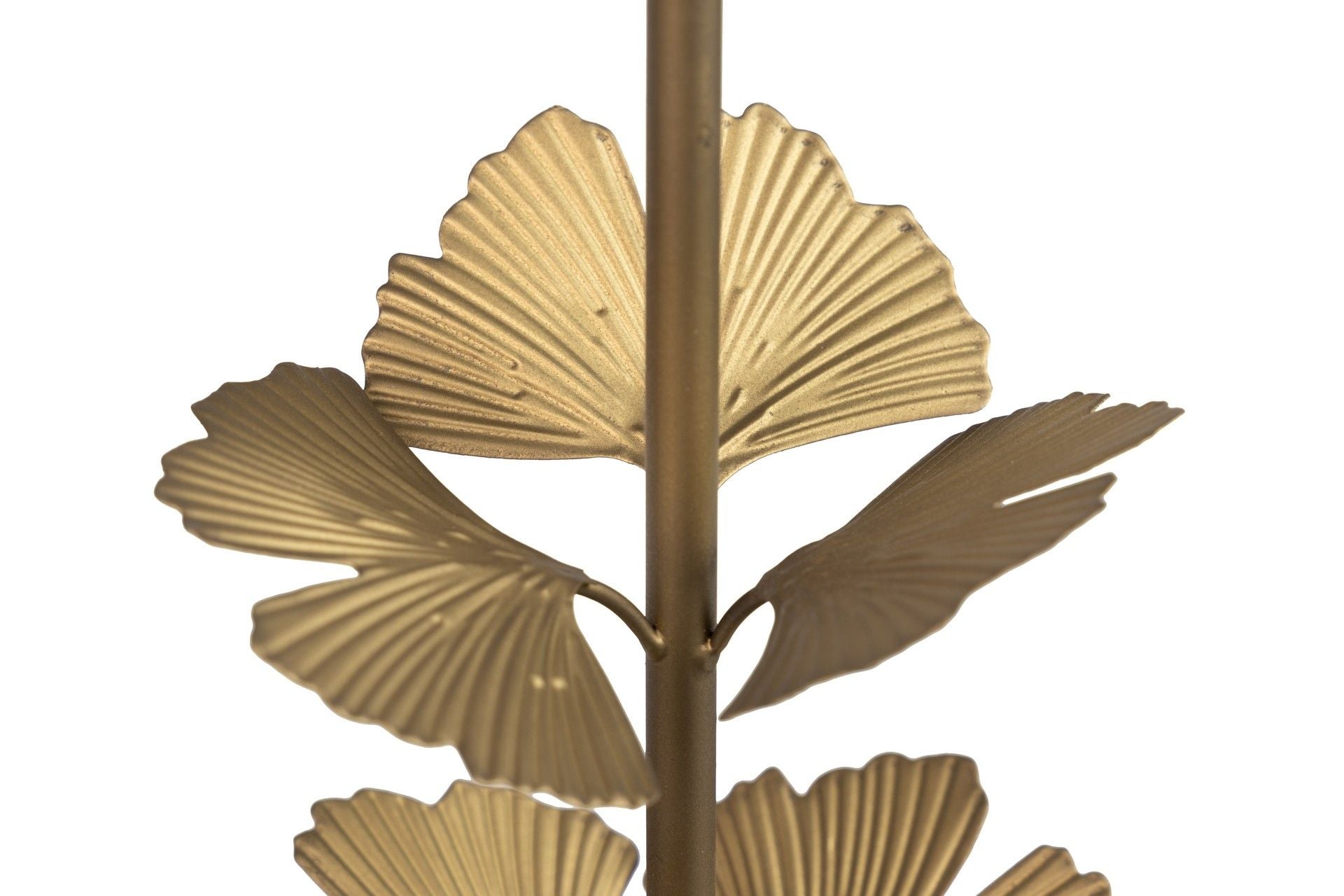 WOOD AND METAL CANDLE HOLDER 14x14x45 CM