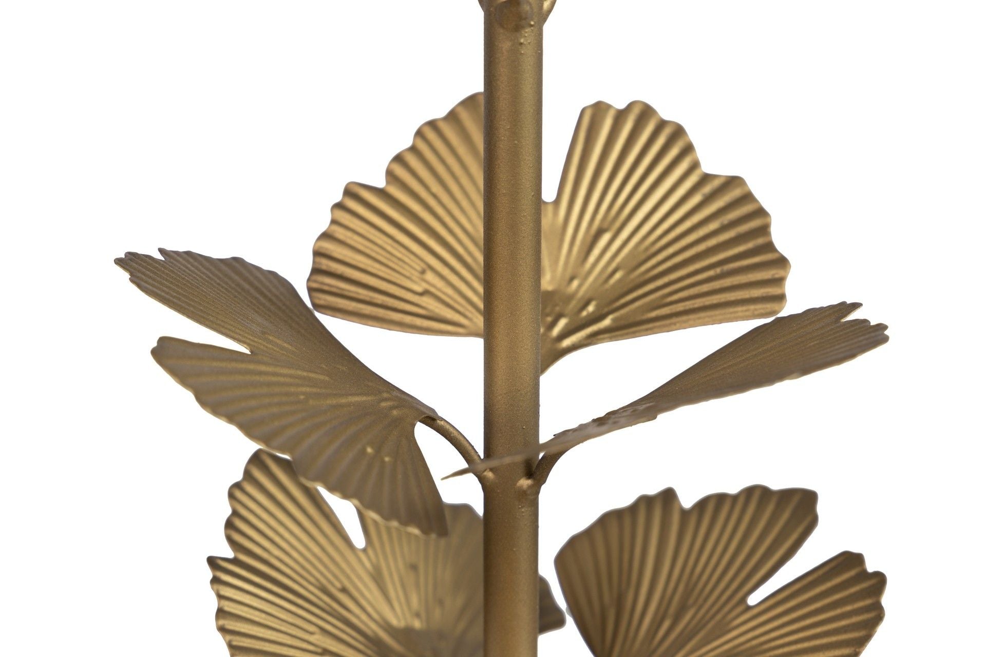 WOOD AND METAL CANDLE HOLDER 14x14x35 CM