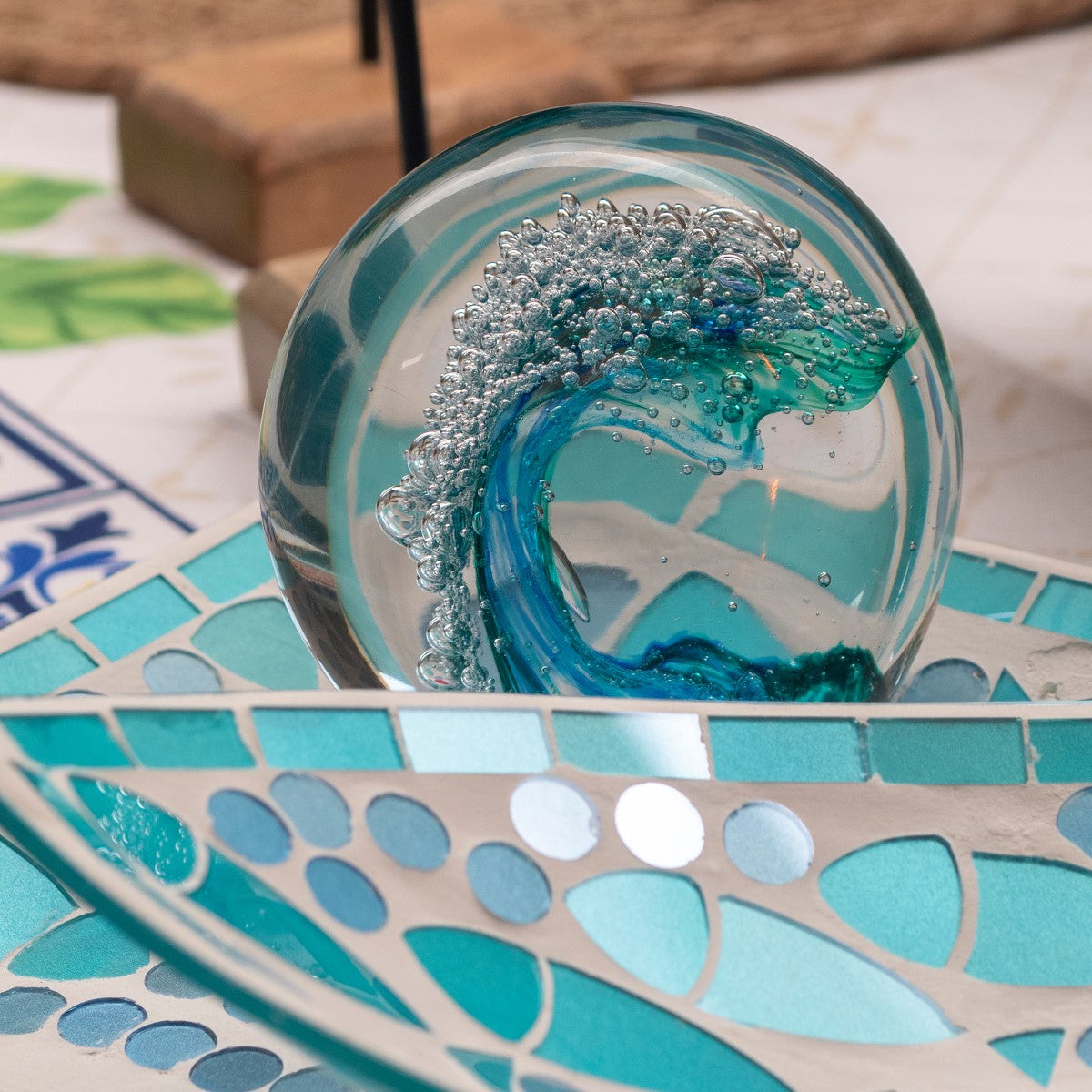 Peso de papel Wave