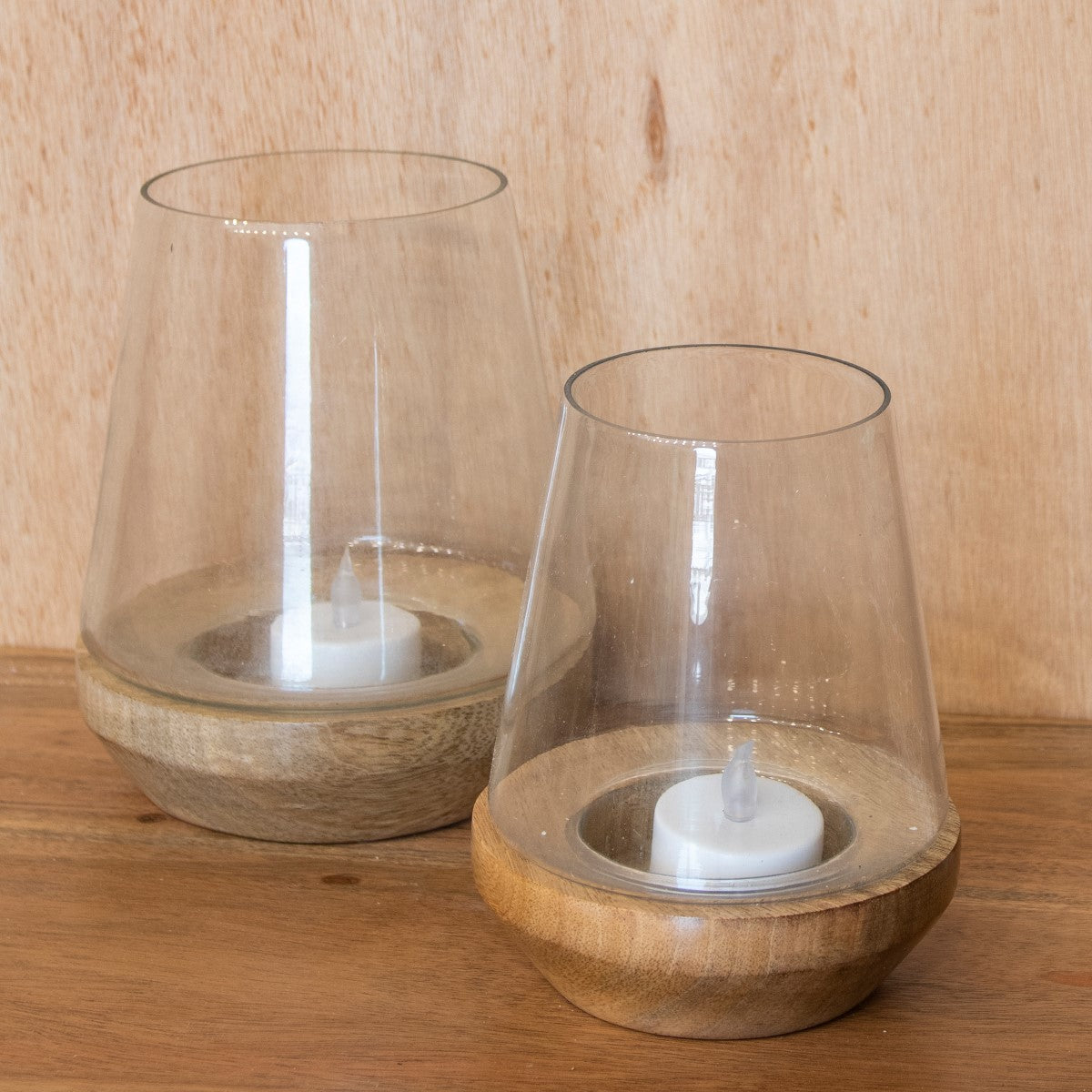 Vaso grande porta-velas.