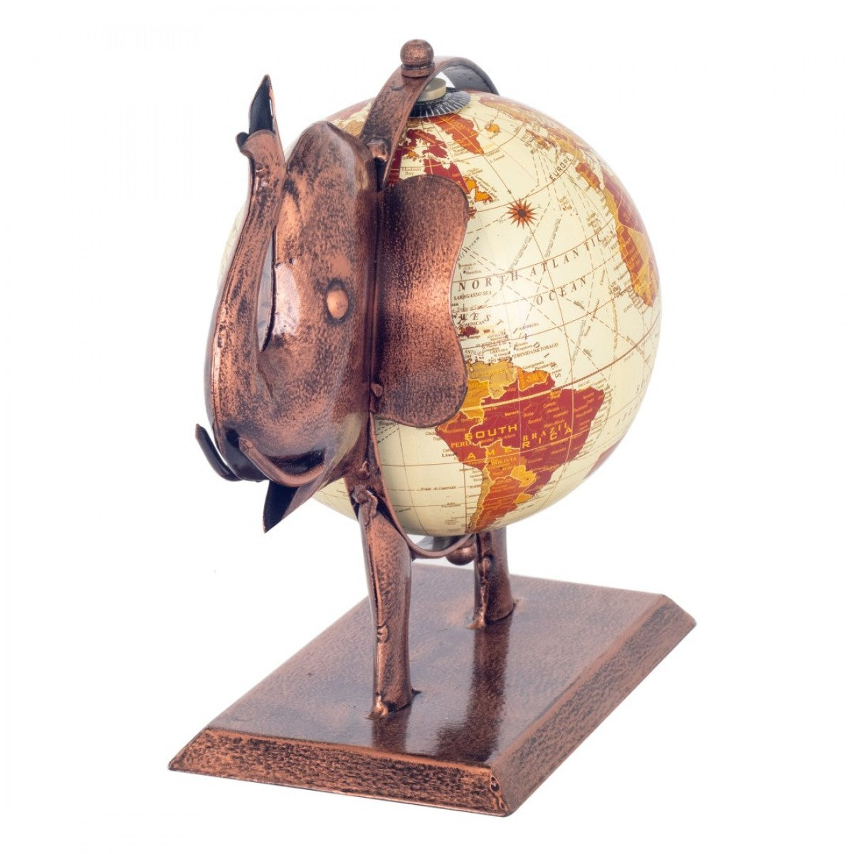 Elephant World Globe 13cm