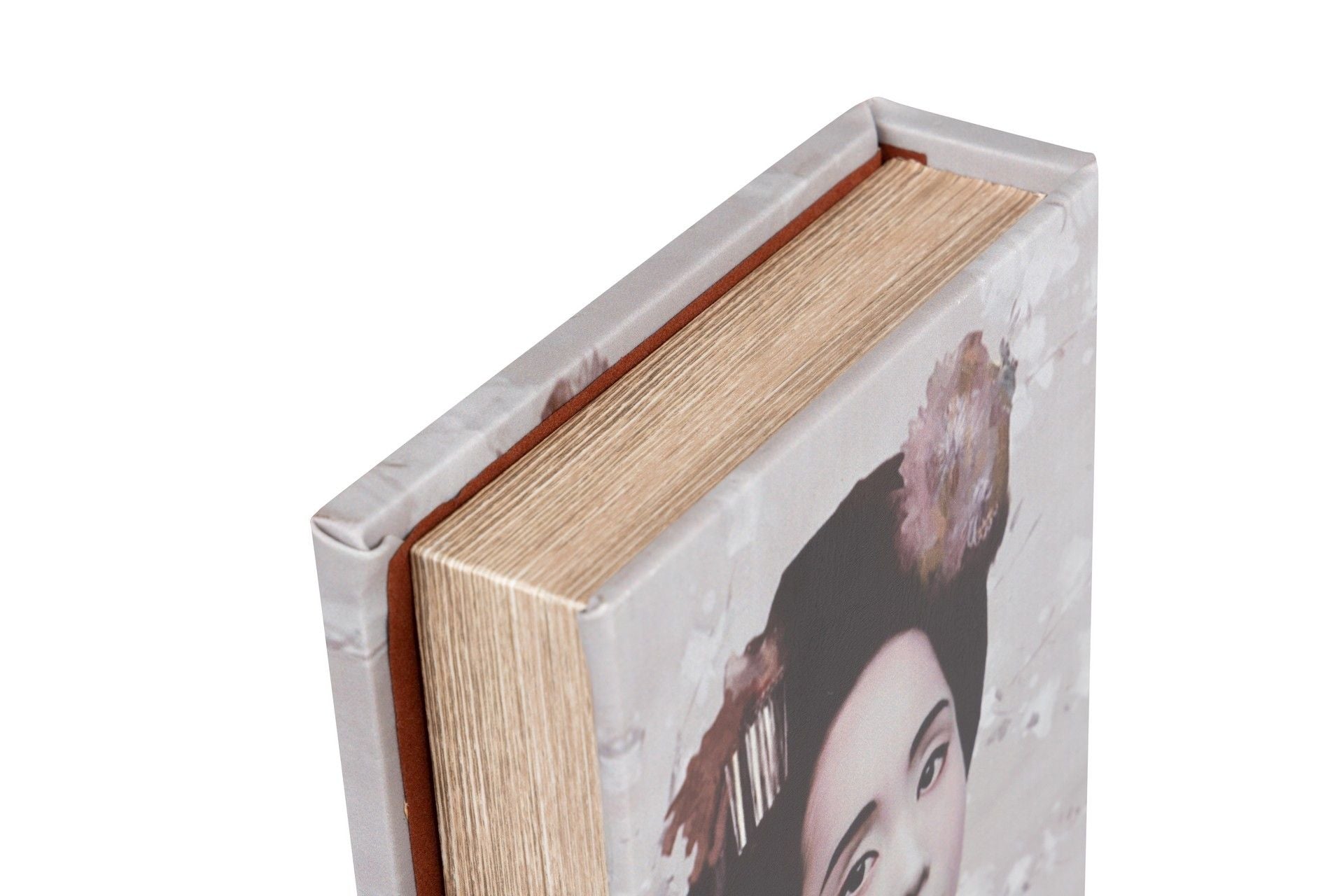 SET OF 2 MIRROR BOOK BOXES 21x7x30 / 16x5x24 CM