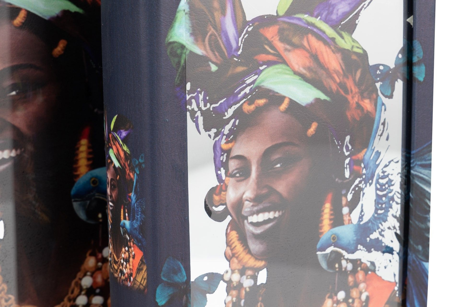 SET OF 2 MIRROR BOOK BOXES 21x7x30 / 16x5x24 CM