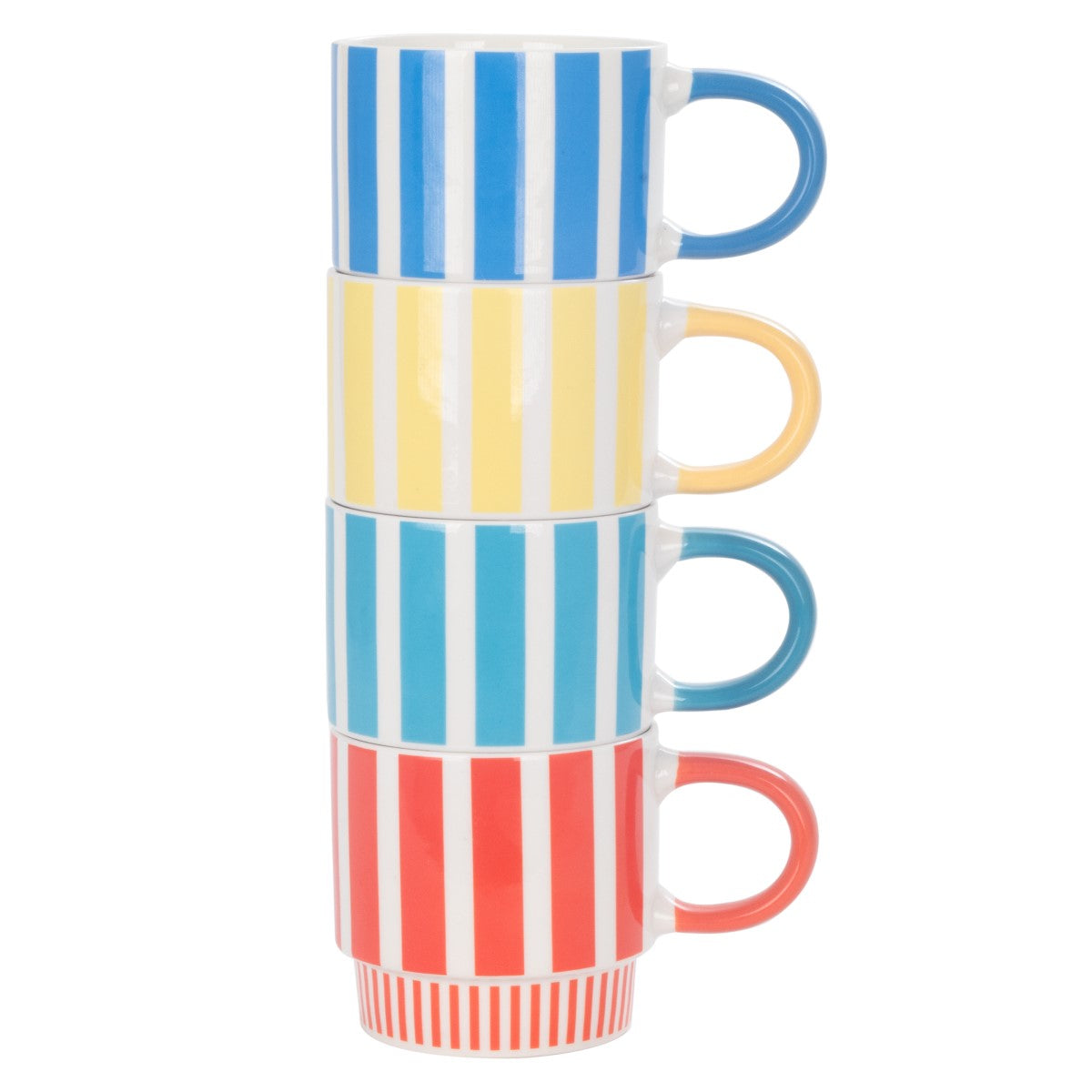 Striped Mug 4 Diff.
