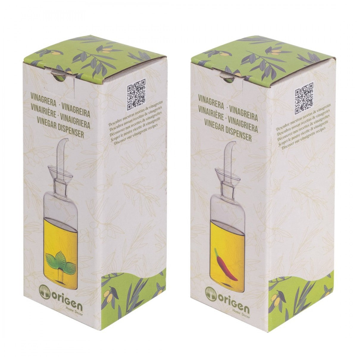 250ml Vinegar Bottle 2 Diff.