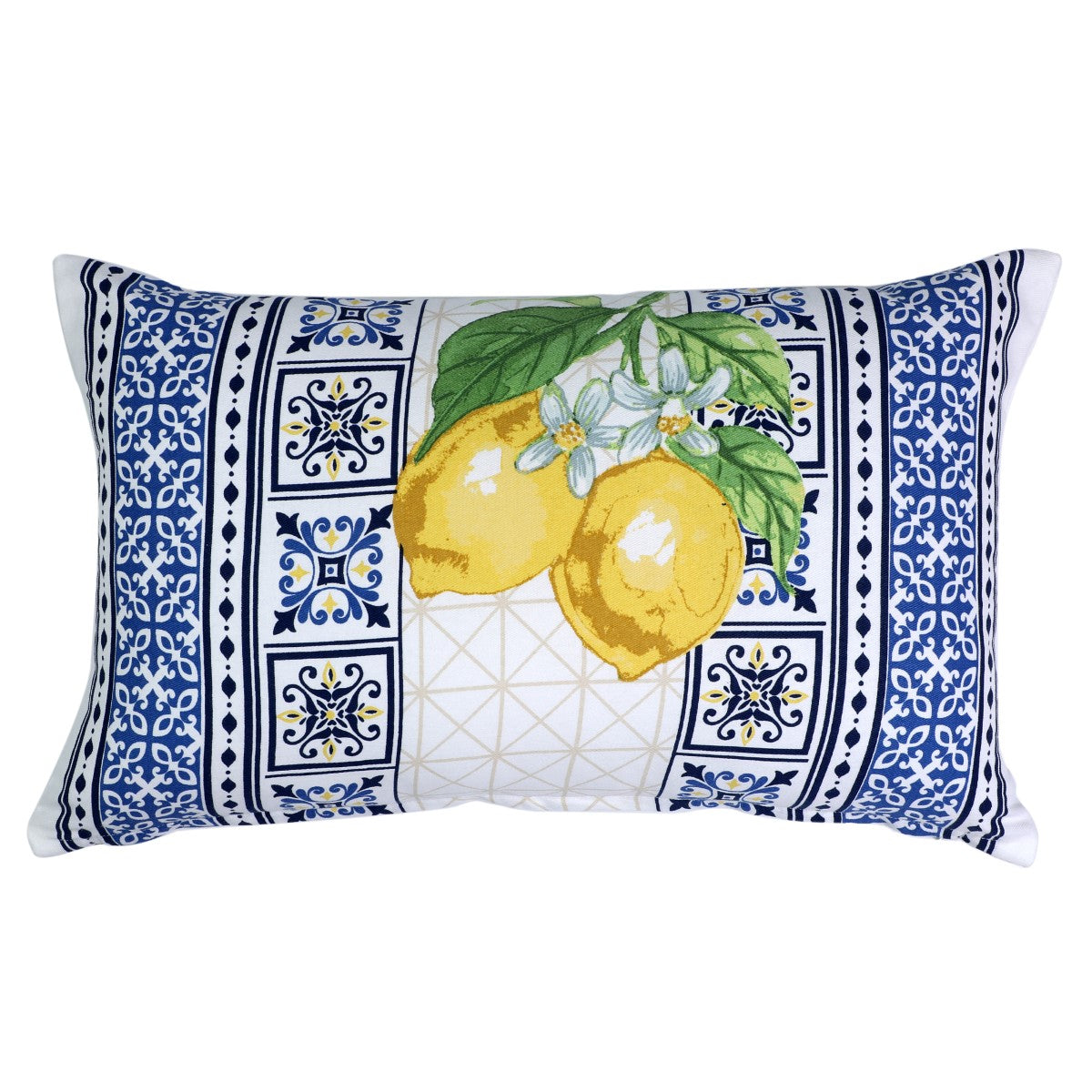 Lemon Cushion With Filling 30X50Cm