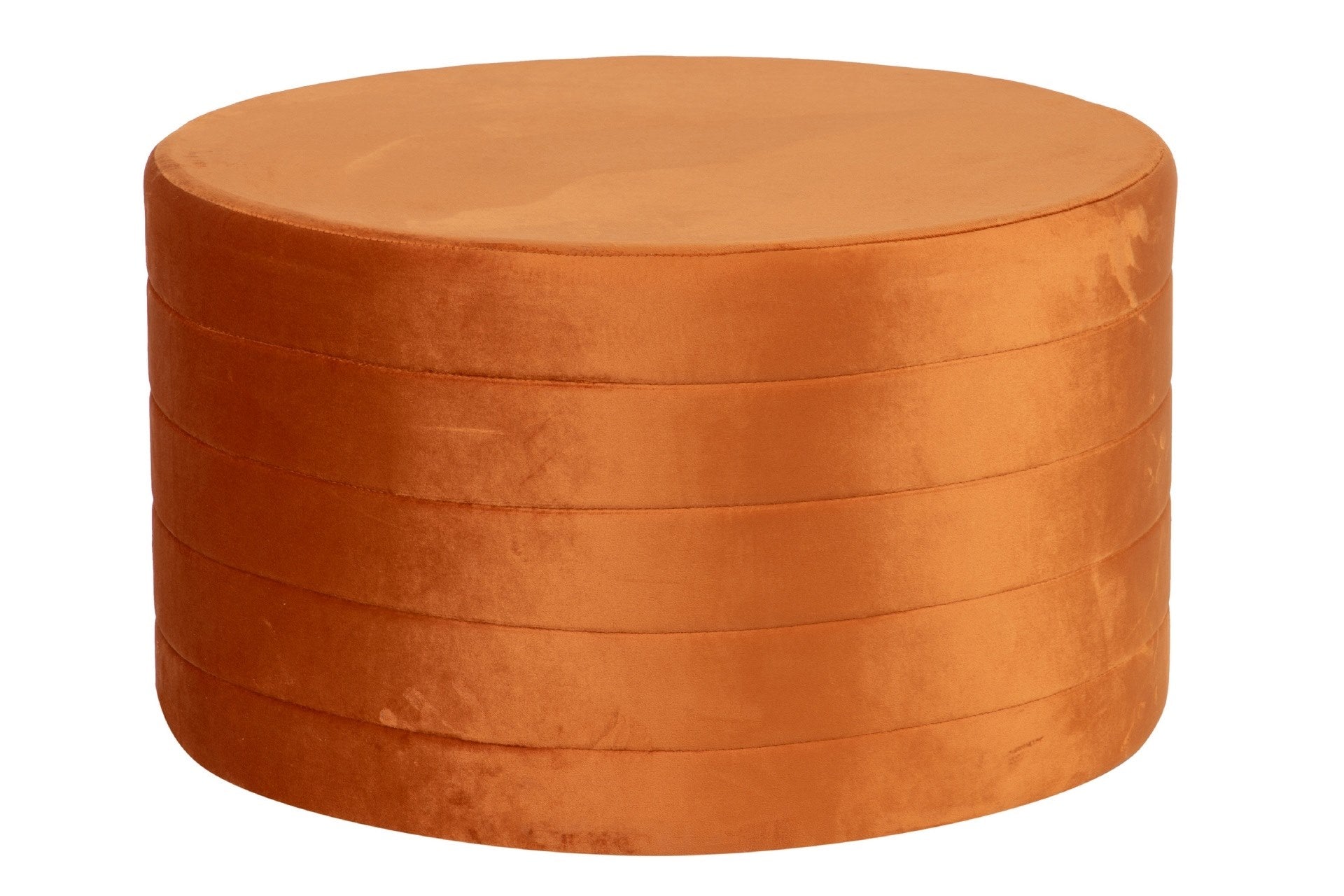 CONJUNTO 3 PUFFS DE VELUDO 80x80x45 60x60x40 40x40x35 CM