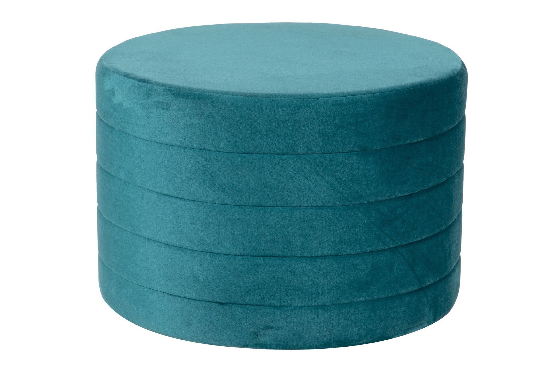 SET 3 VELVET PUFFS 80x80x45 60x60x40 40x40x35 CM