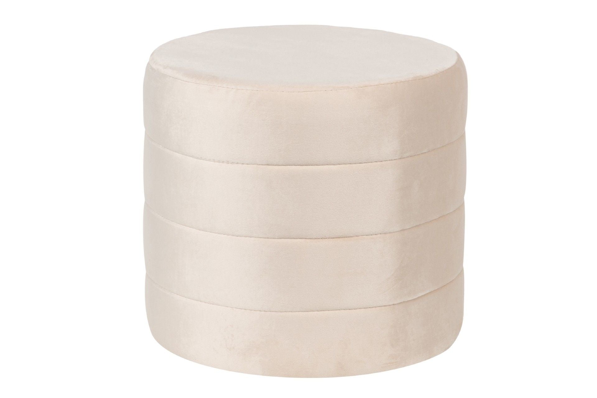 SET 3 VELVET PUFFS 80x80x45 60x60x40 40x40x35 CM