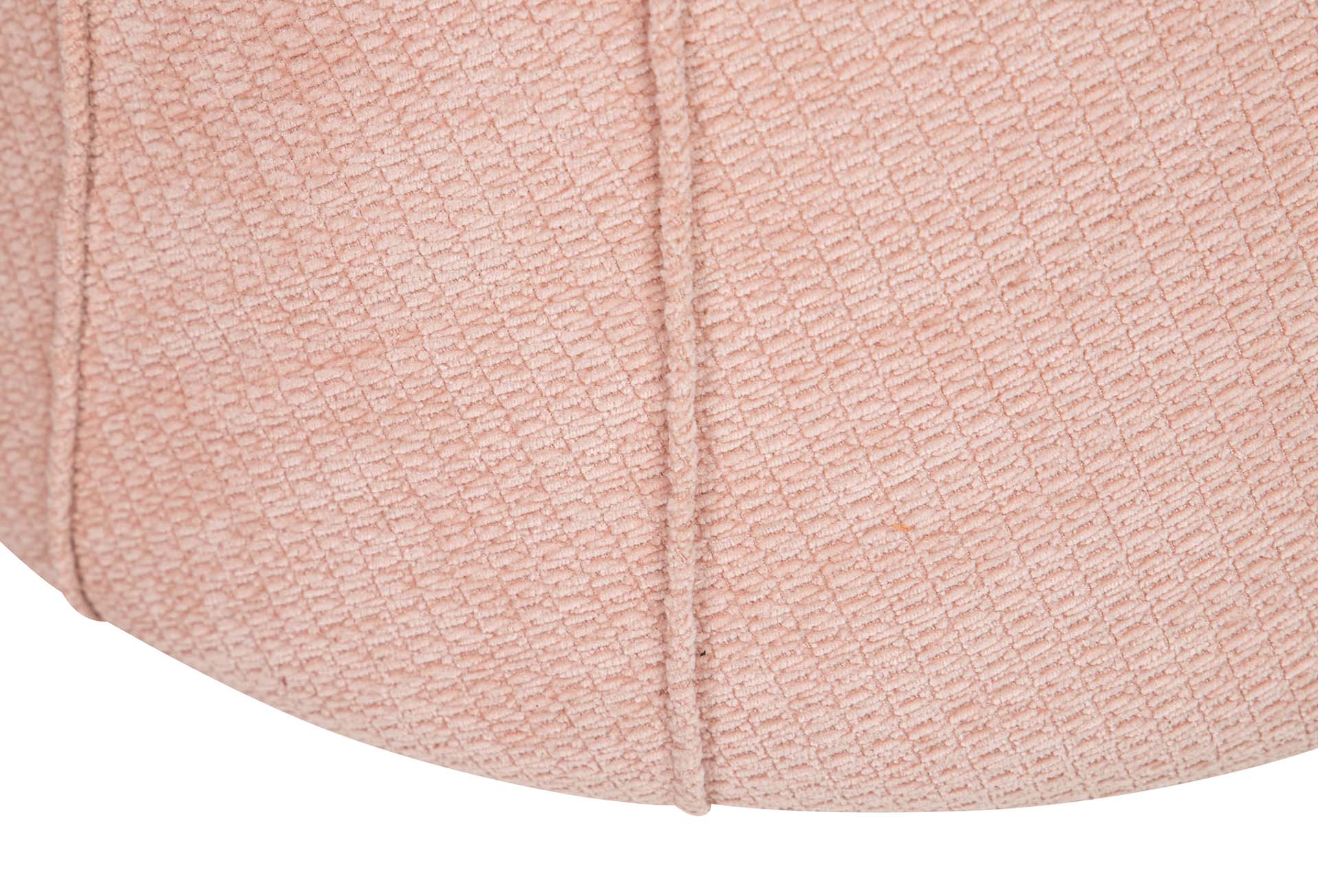 BLUE PINK VELVET PUFF 40x40x44 CM