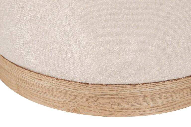 SET BUTACA Y PUFF LINO 61x61x70 40x40x40 CM