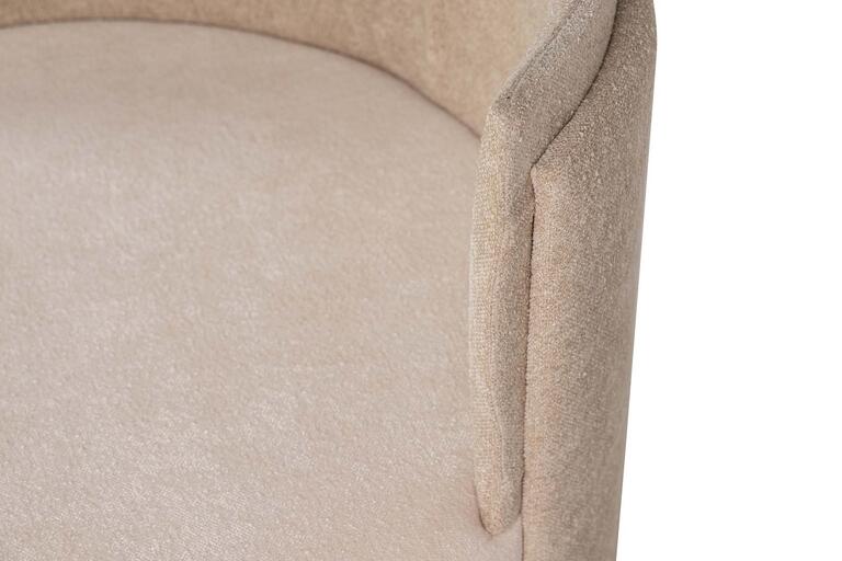 SET BUTACA Y PUFF LINO 61x61x70 40x40x40 CM