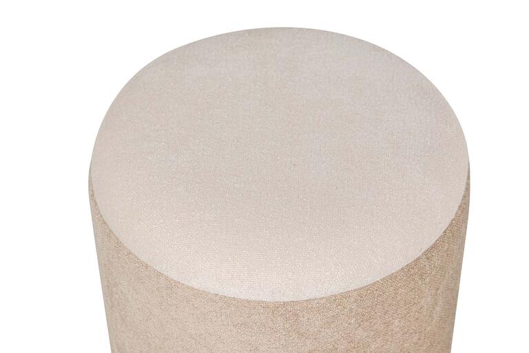 SET 2 PUFFS CHENILLA 36x36x44 31x31x38 CM