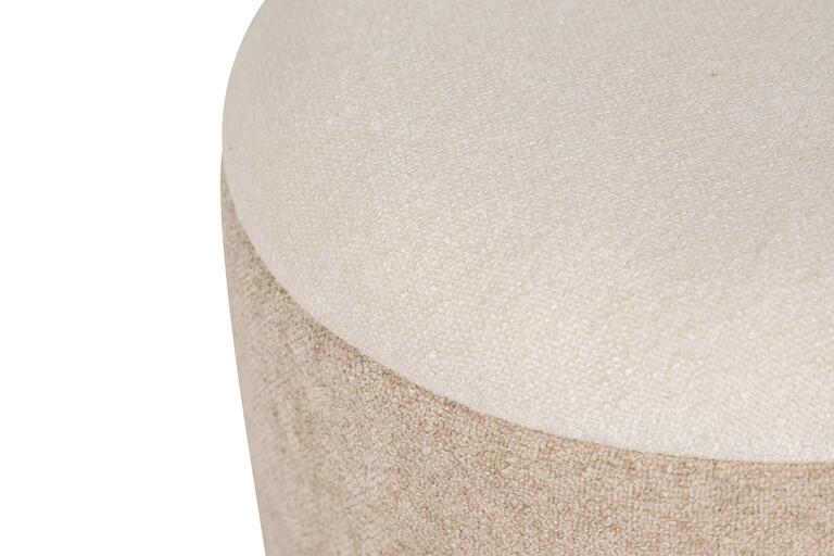 SET 2 PUFFS CHENILLA 36x36x44 31x31x38 CM