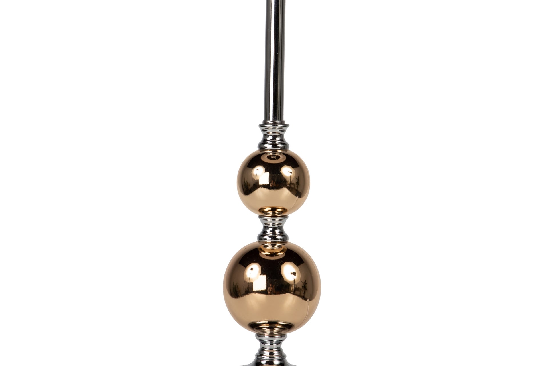 CANDEEIRO DE MESA DE METAL 29x29x70 CM